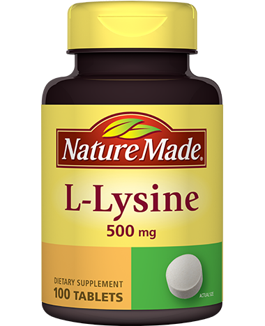 Nature Made L-Lysine 500 Mg Tablets 100