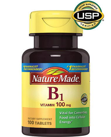 Nature Made Vitamin B1 100 Mg Tablets 100