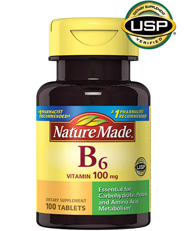Nature Made Vitamin B6 100 Mg Tablets 100
