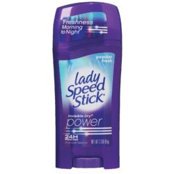 Mennen Lady Speedstick Powder Fresh Invisible Dry Power 2.3oz