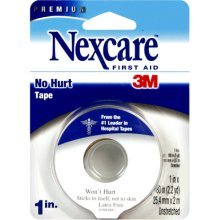 Image 0 of Nexcare First Aid No Hurt 1 Inch X 5Yard Tape