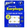Macks Ear Plug Soft White Pillow NRR22 6PR