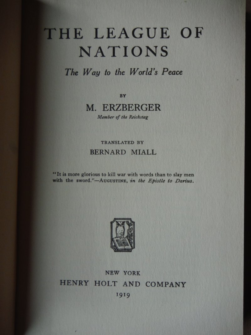 Image 1 of The League of Nations