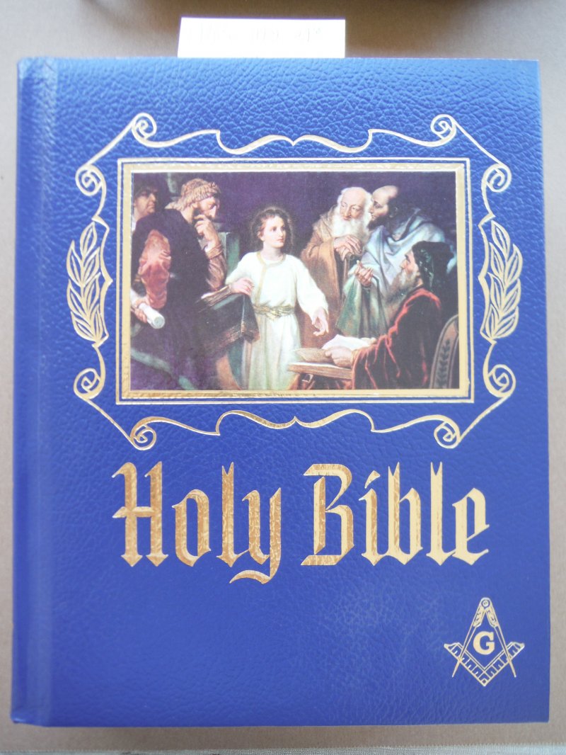 Image 0 of Holy Bible Master Reference Edition (King James Version Red Letter Edition)