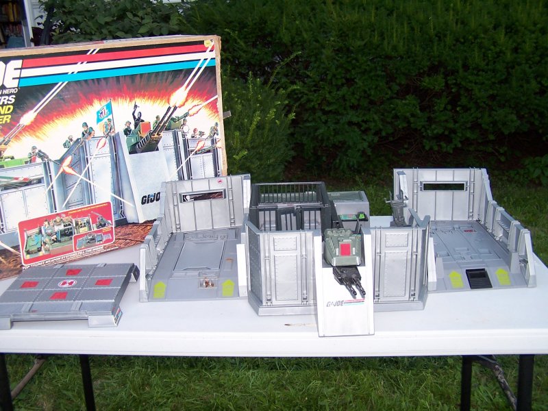 Image 0 of GI Joe Command Center, Helicopter Pad, Box, 1983, Hasbro SOLD
