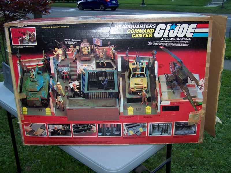 Image 12 of GI Joe Command Center, Helicopter Pad, Box, 1983, Hasbro SOLD