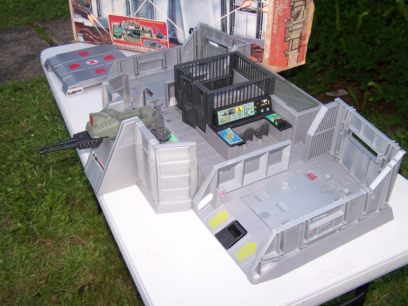 Image 1 of GI Joe Command Center, Helicopter Pad, Box, 1983, Hasbro SOLD