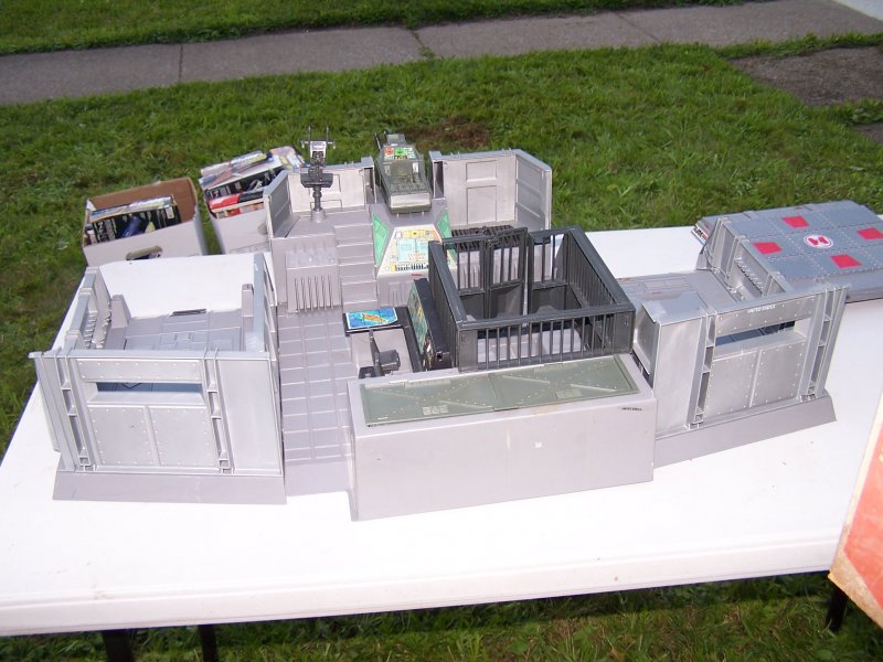 Image 2 of GI Joe Command Center, Helicopter Pad, Box, 1983, Hasbro SOLD