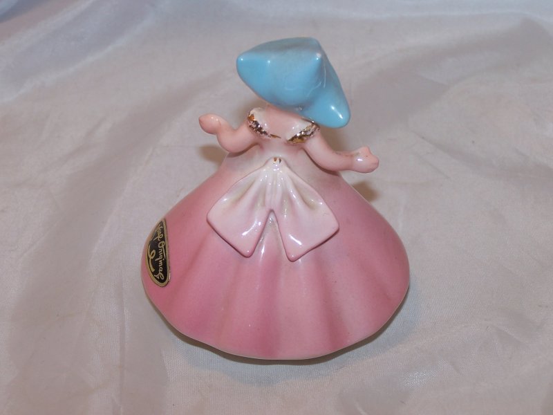 Image 2 of    Josef Originals Dutch Girl in Pink Dress Figurine, Japan 