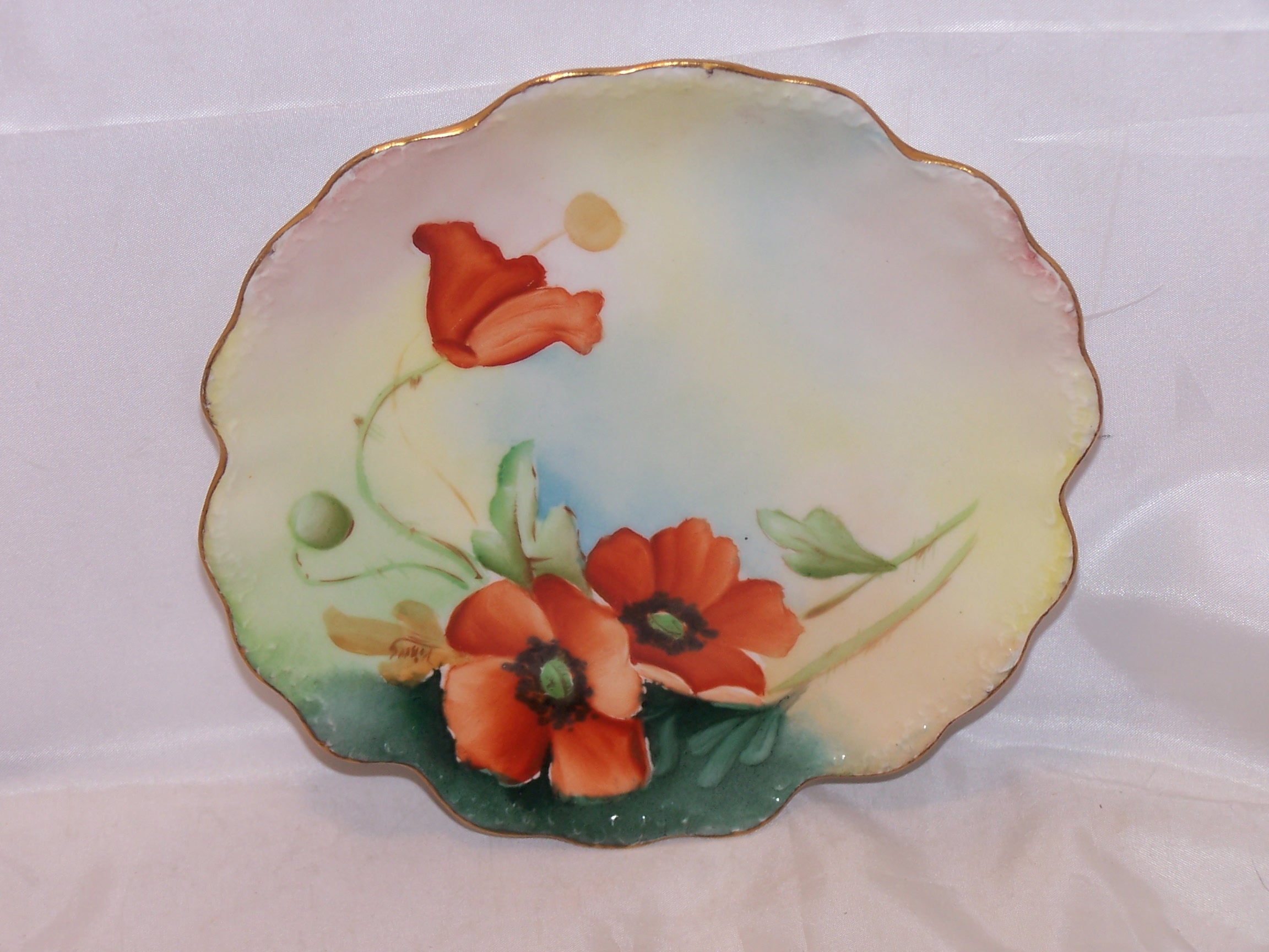 Elite France Perky Poppy Plate