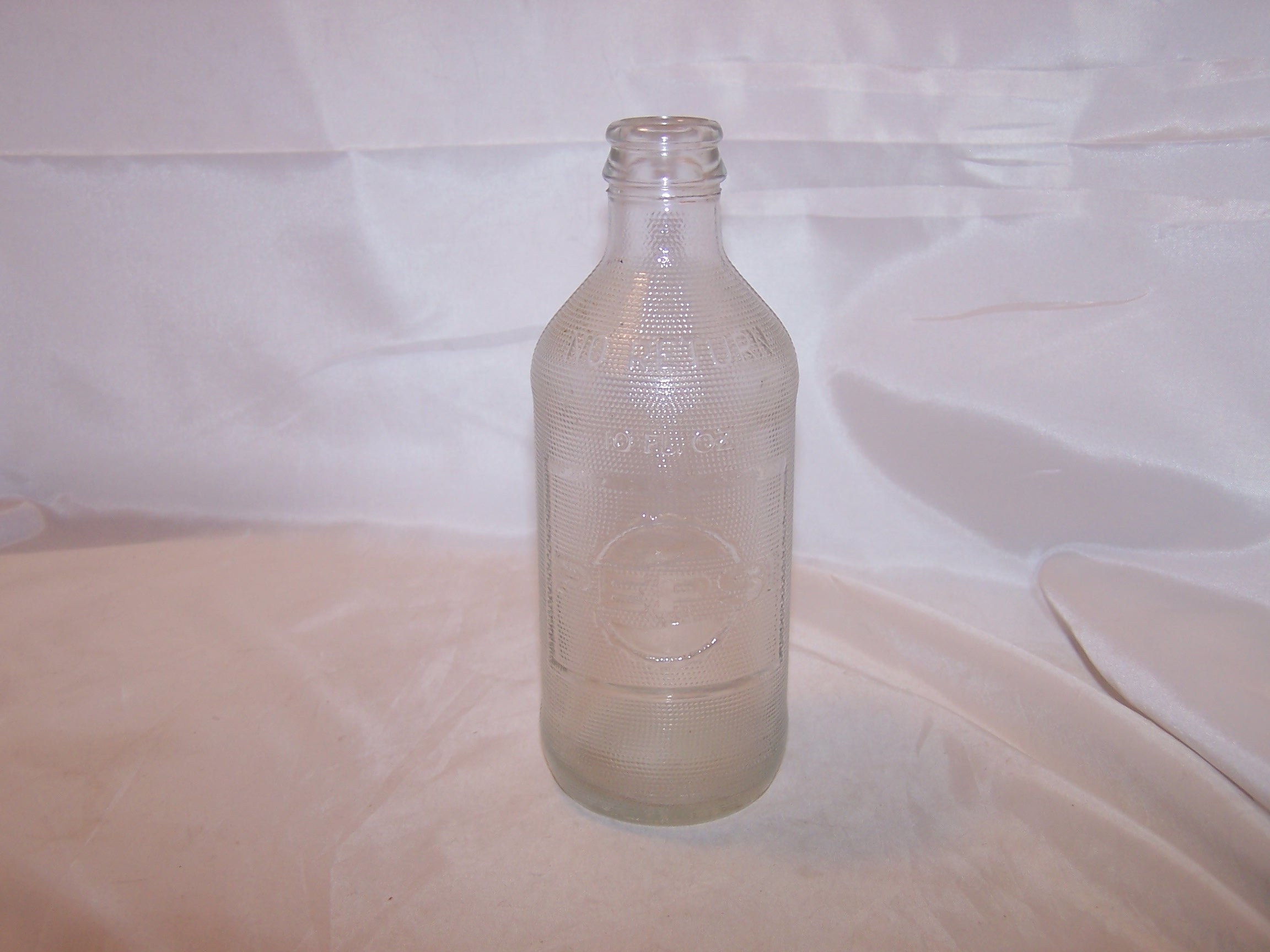 Pepsi Pop Bottle, Vintage, Textured Glass, 10 oz CK-187760
