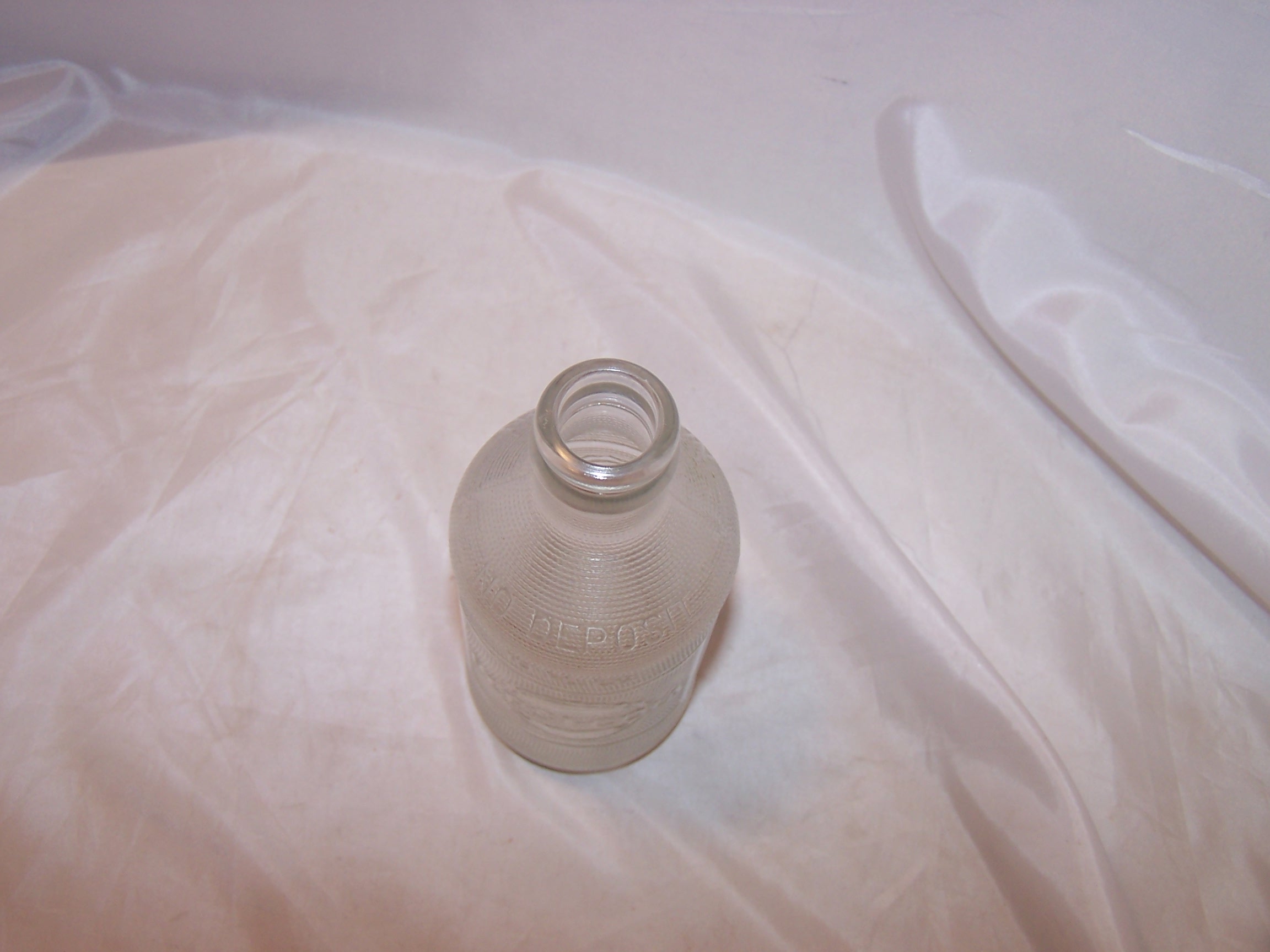 Image 2 of Pepsi Pop Bottle, Vintage, Textured Glass, 10 oz CK-187760