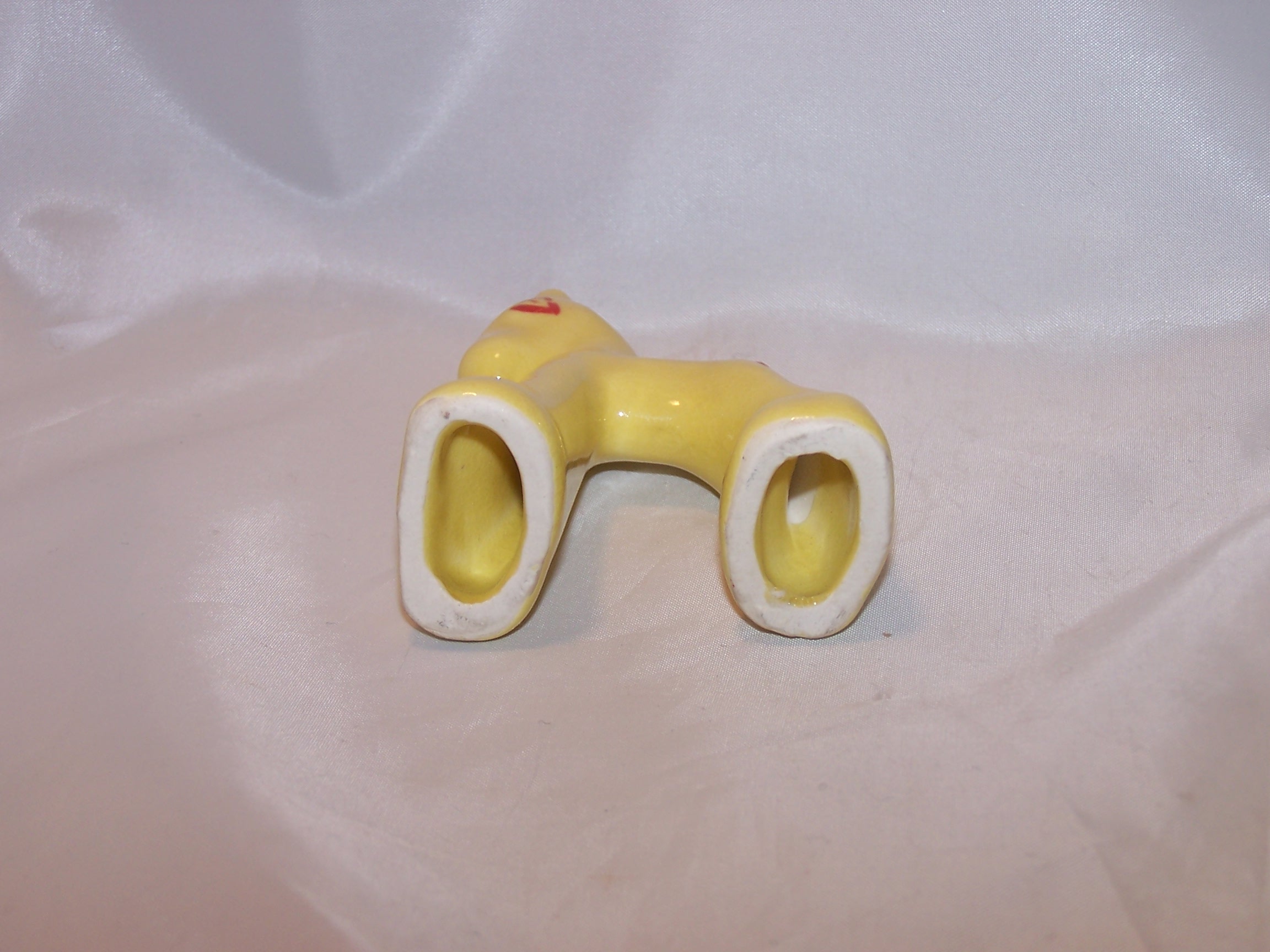 Image 4 of Art Deco Horse Figurine, Yellow, Red