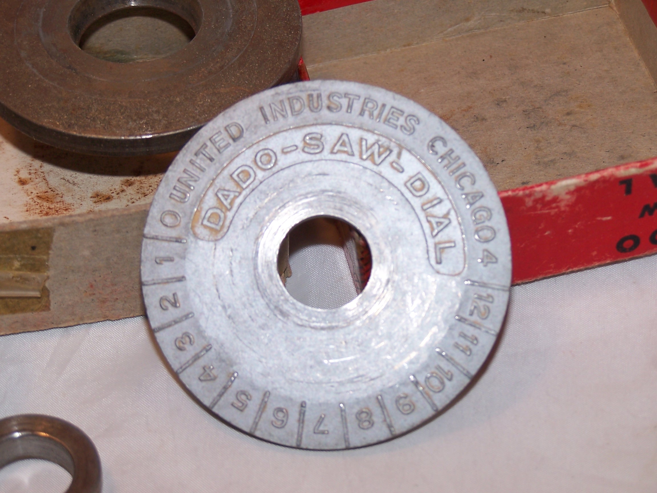 Image 3 of Dado Saw Dial, Vintage, United Industries Inc, Chicago