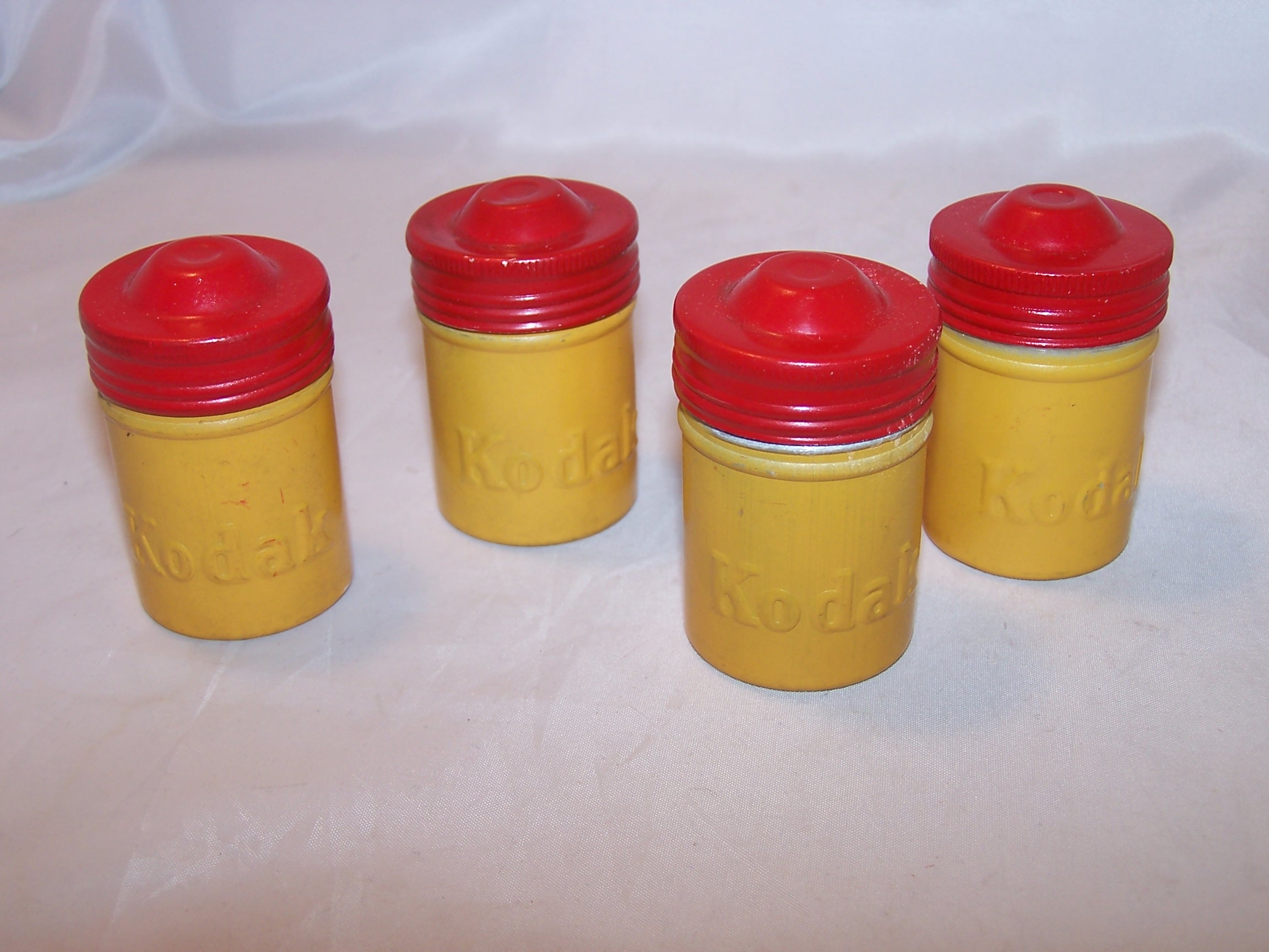 Kodak Gold and Red Canisters