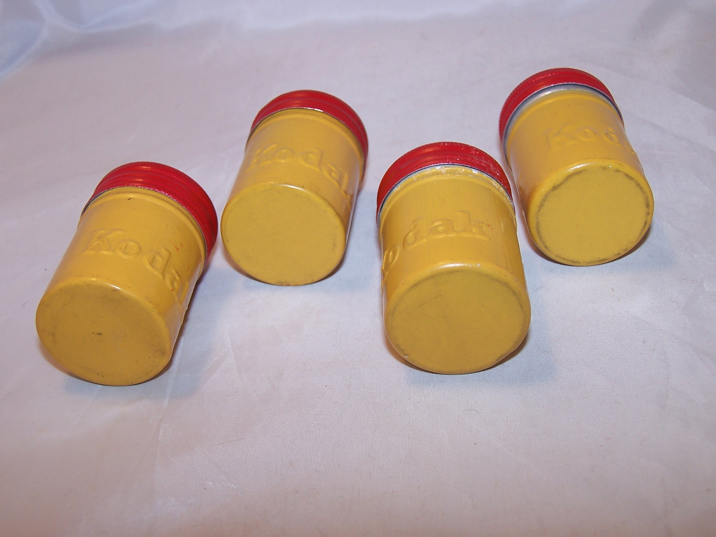 Image 2 of Kodak Red and Gold Film Canister, Vintage, Geo Caching