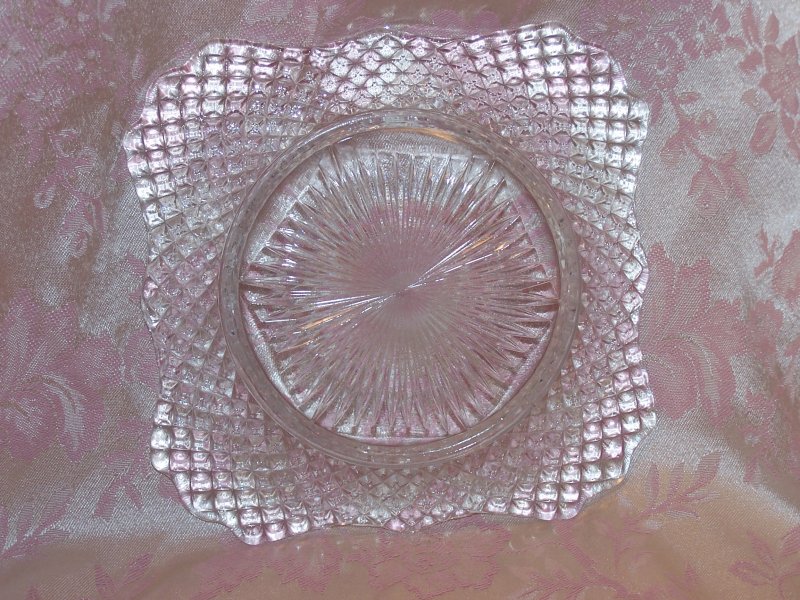 Glass Salad Plate