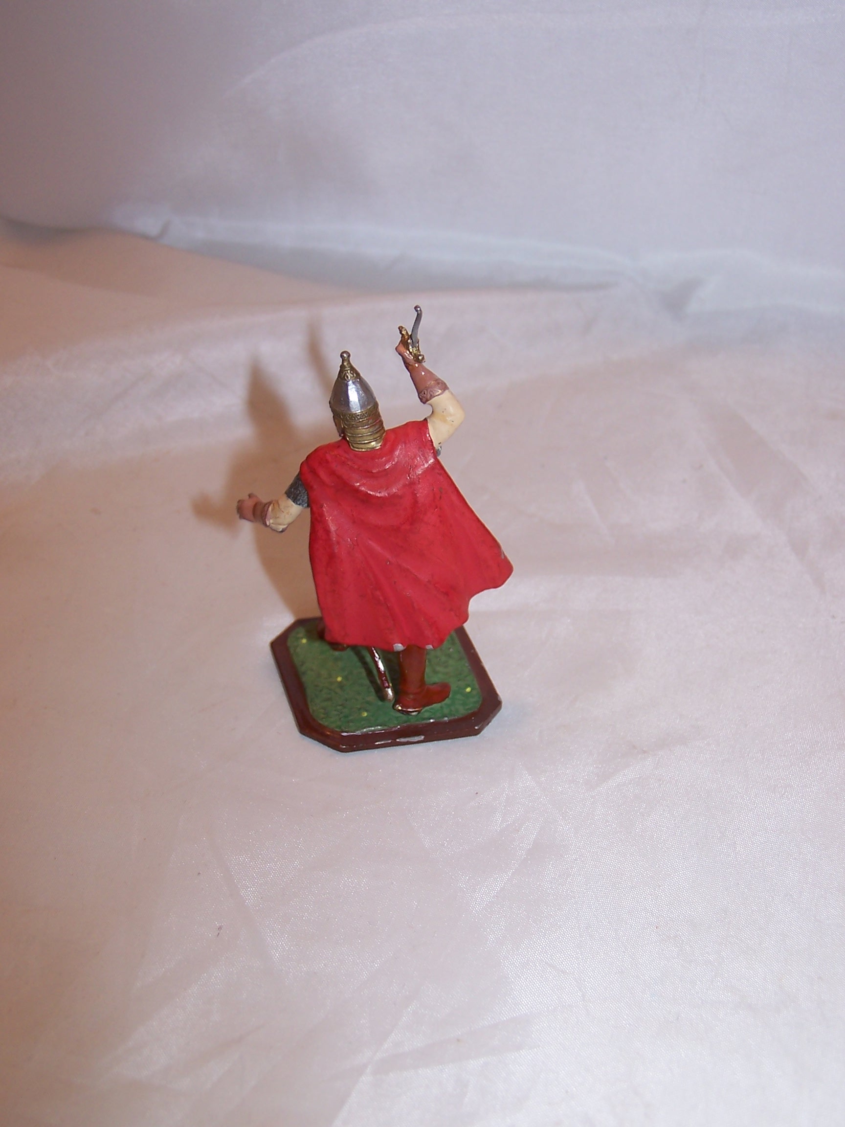 Image 3 of Roman Soldier, Painted Metal, Signed, Highly Detailed