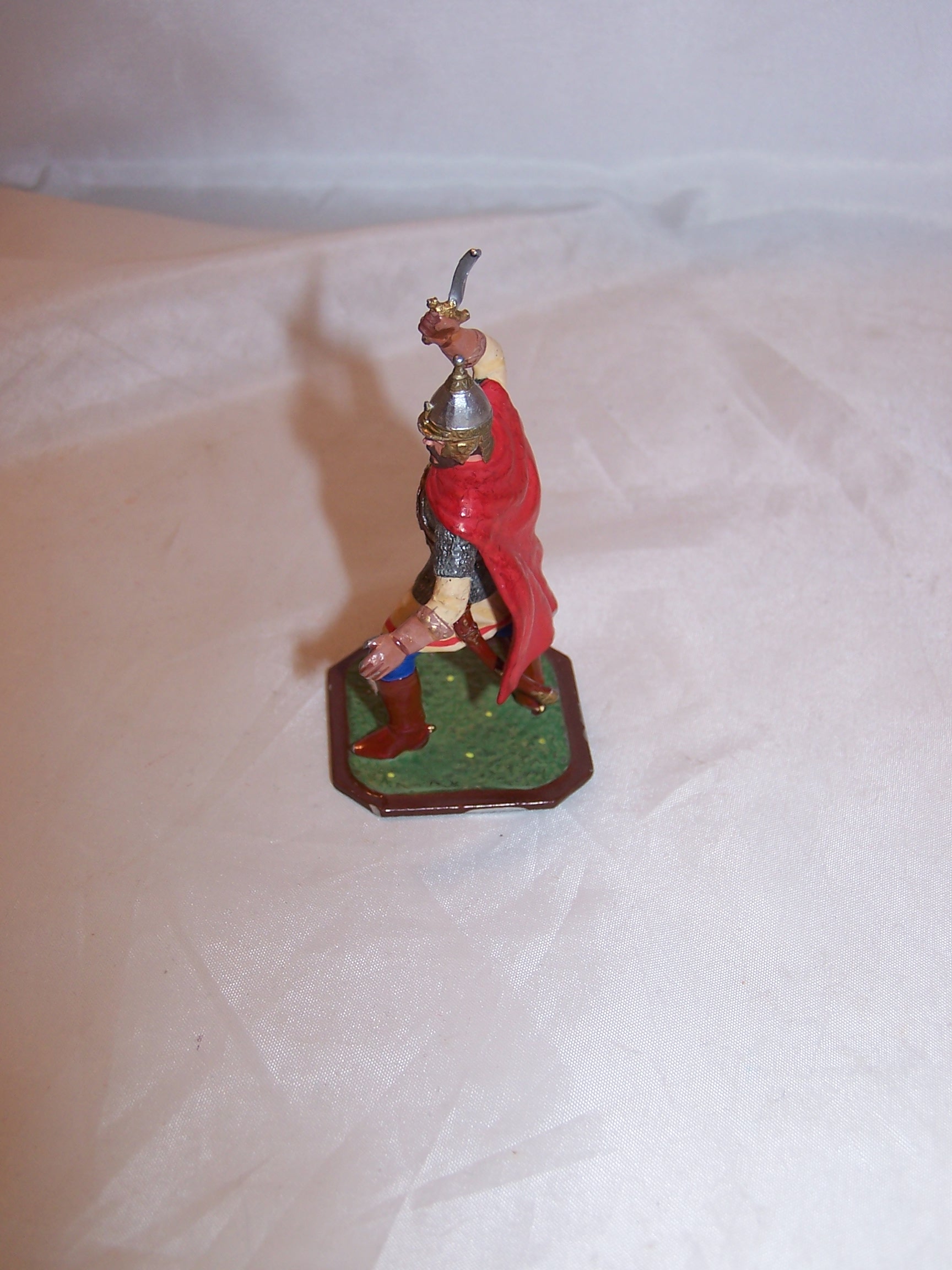 Image 4 of Roman Soldier, Painted Metal, Signed, Highly Detailed