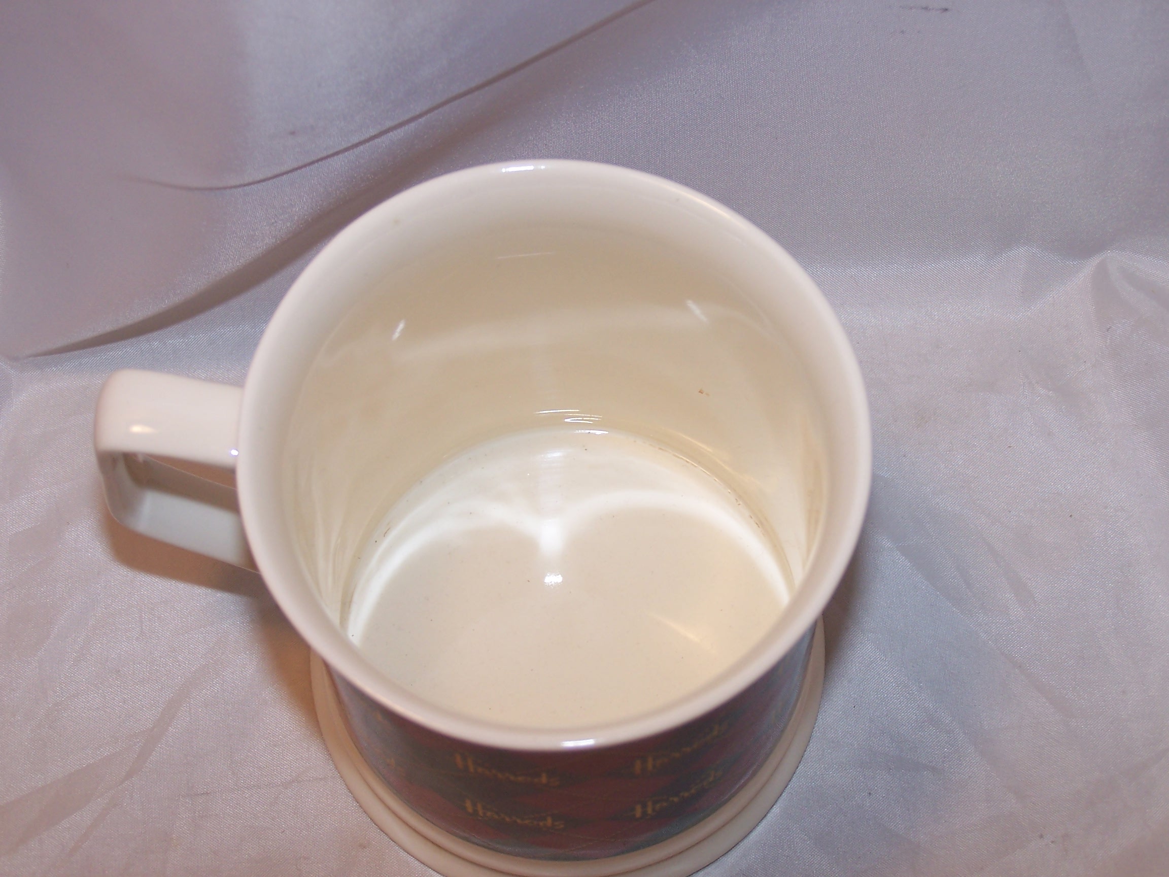 Image 3 of Harrods Plaid Mug, Cup, Knightsbridge, Green, Red