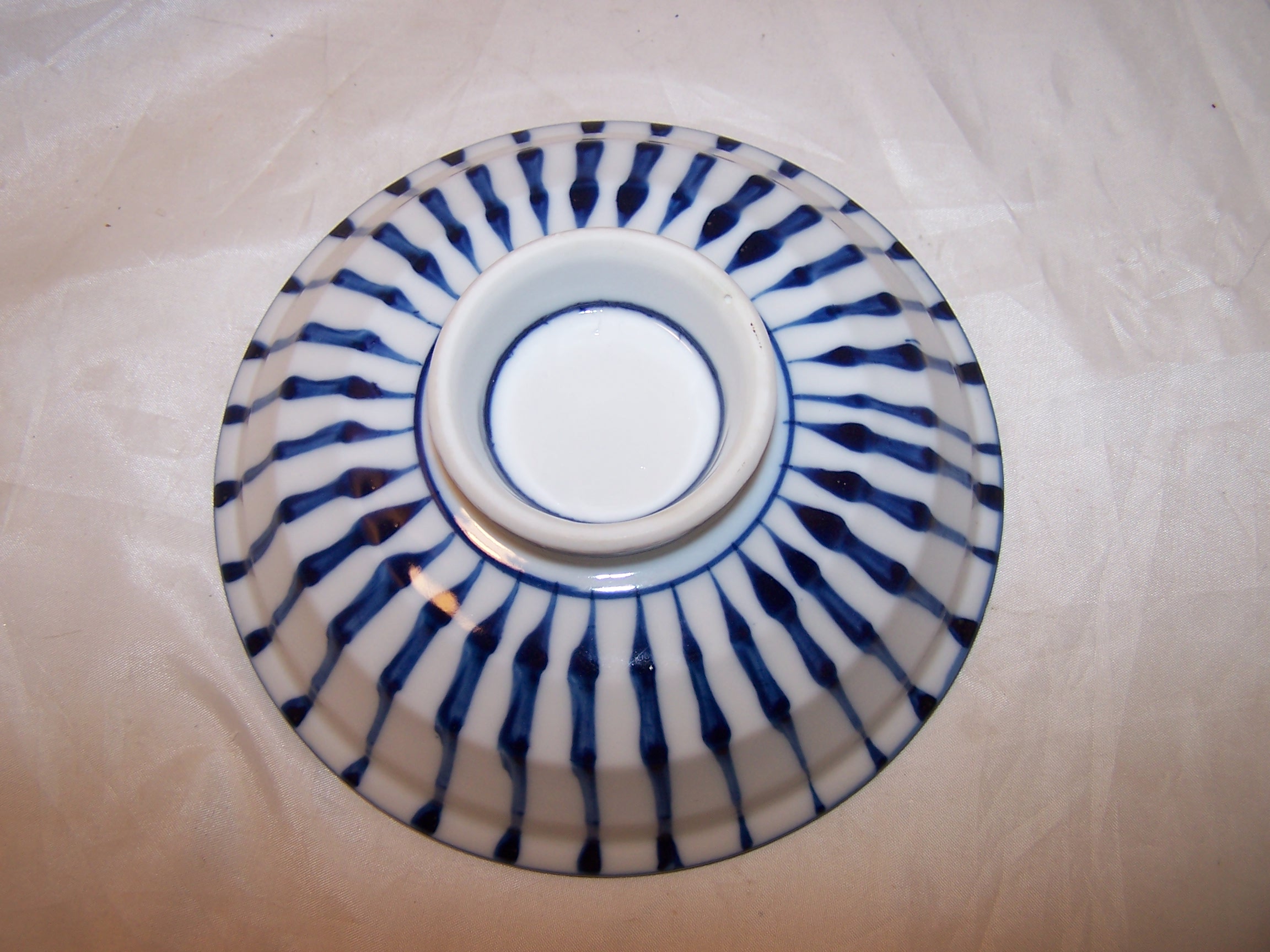 Rice Bowl Lid, Blue White Shallow Bowl, Chinese