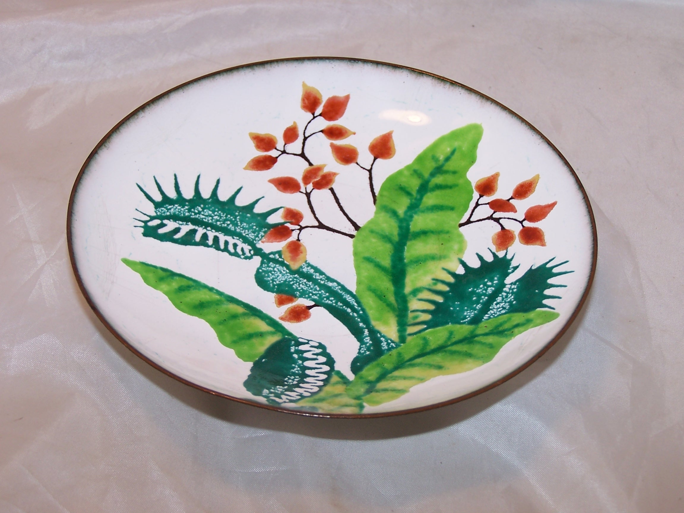 Marg Russell Enamel Clad Bowl