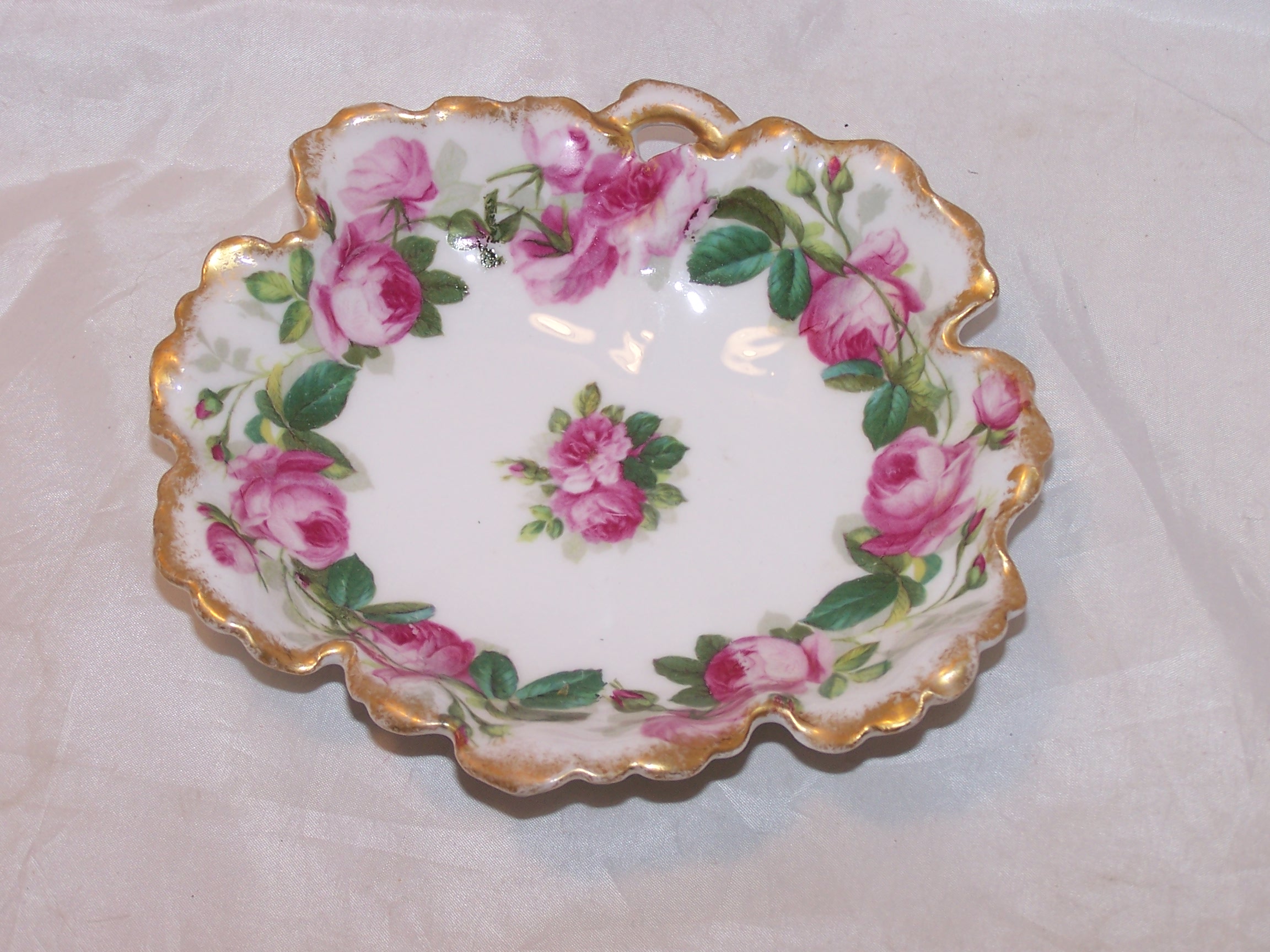 GDA France, CH Field Haviland Limoges Pin Dish