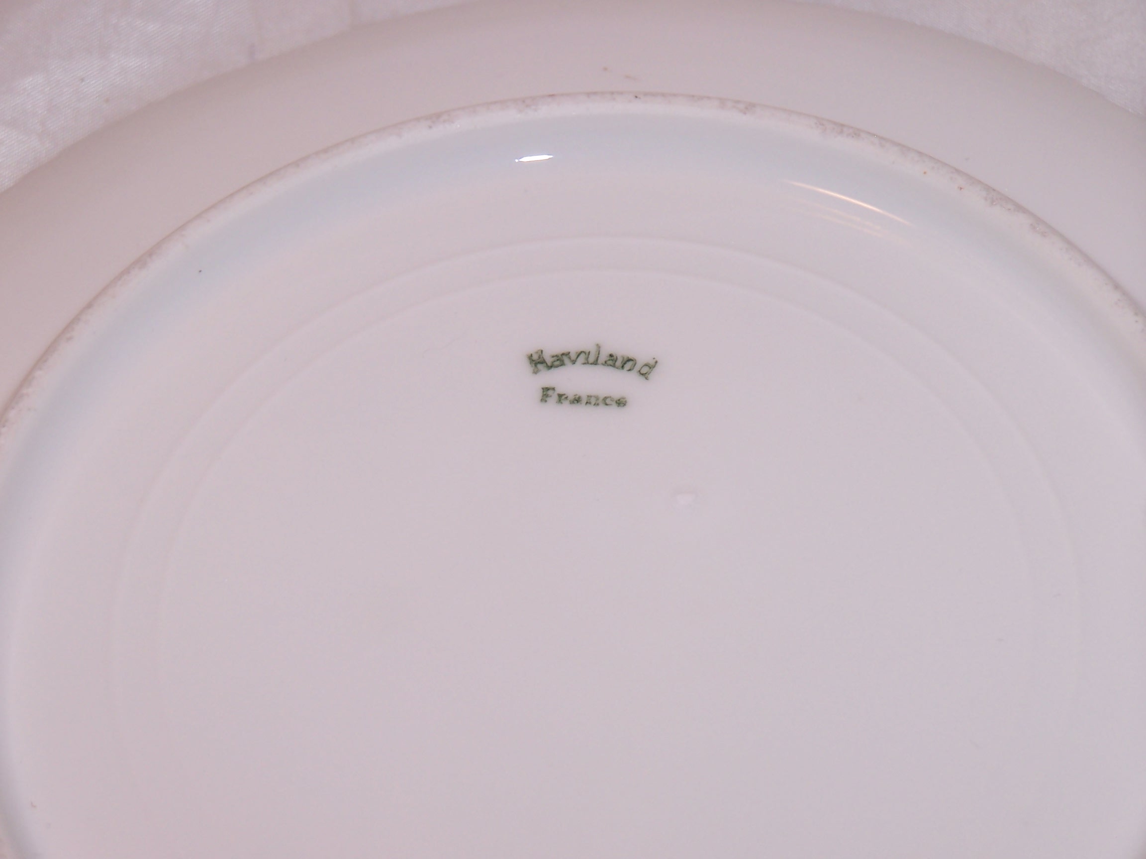 Image 2 of Haviland France Cherry Branch Plate, Artist Signed Magoris