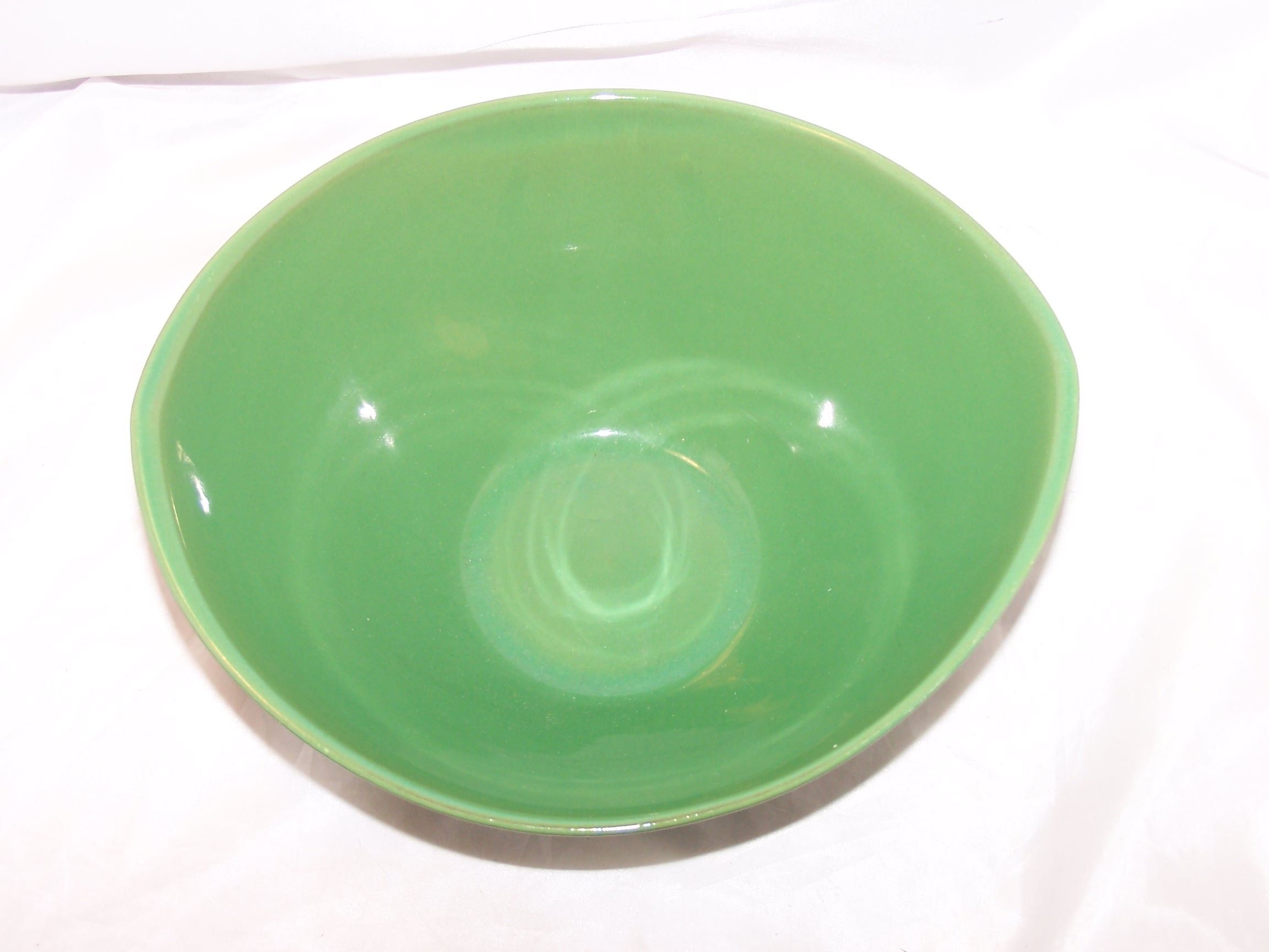 Image 2 of Eva Zeisel, LE Sweden Green Vegetable Bowl, Mid Century Modern