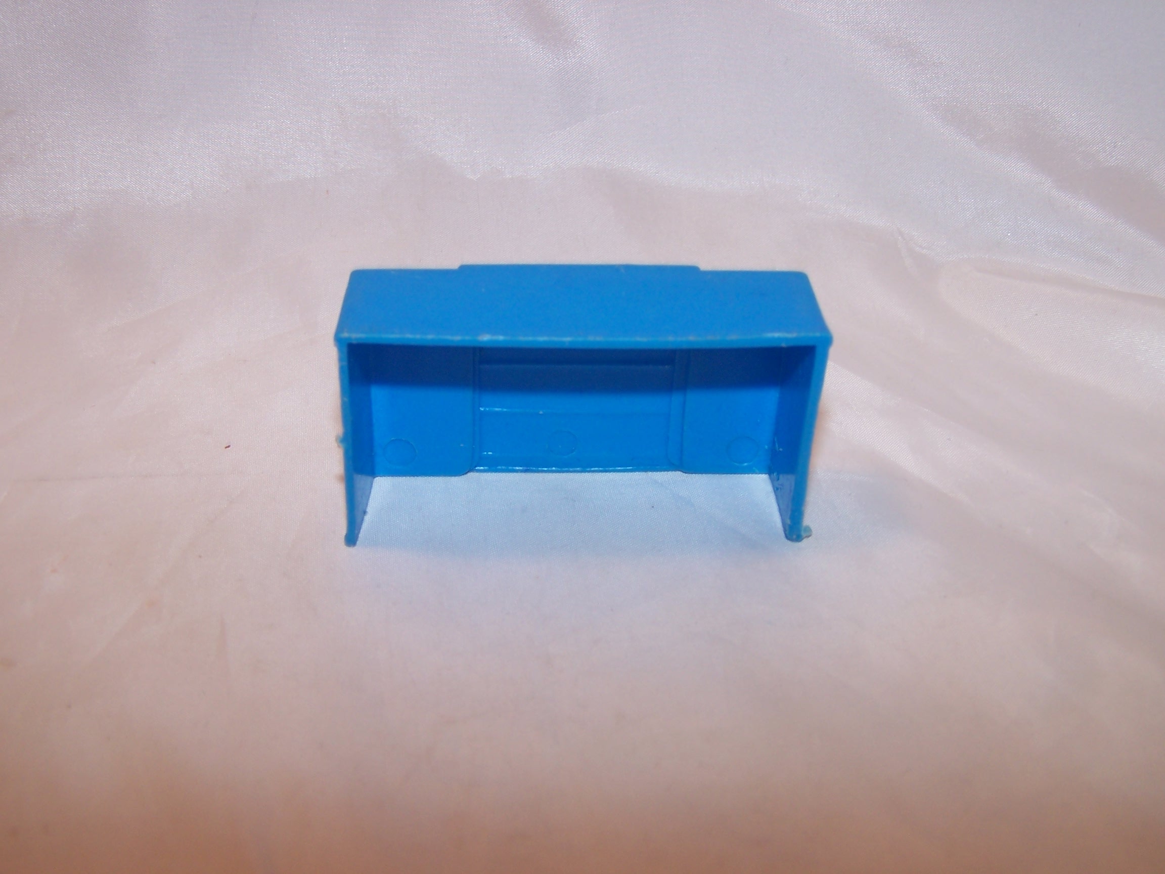 Image 1 of Dollhouse Blue Dresser, Plastic, Vintage