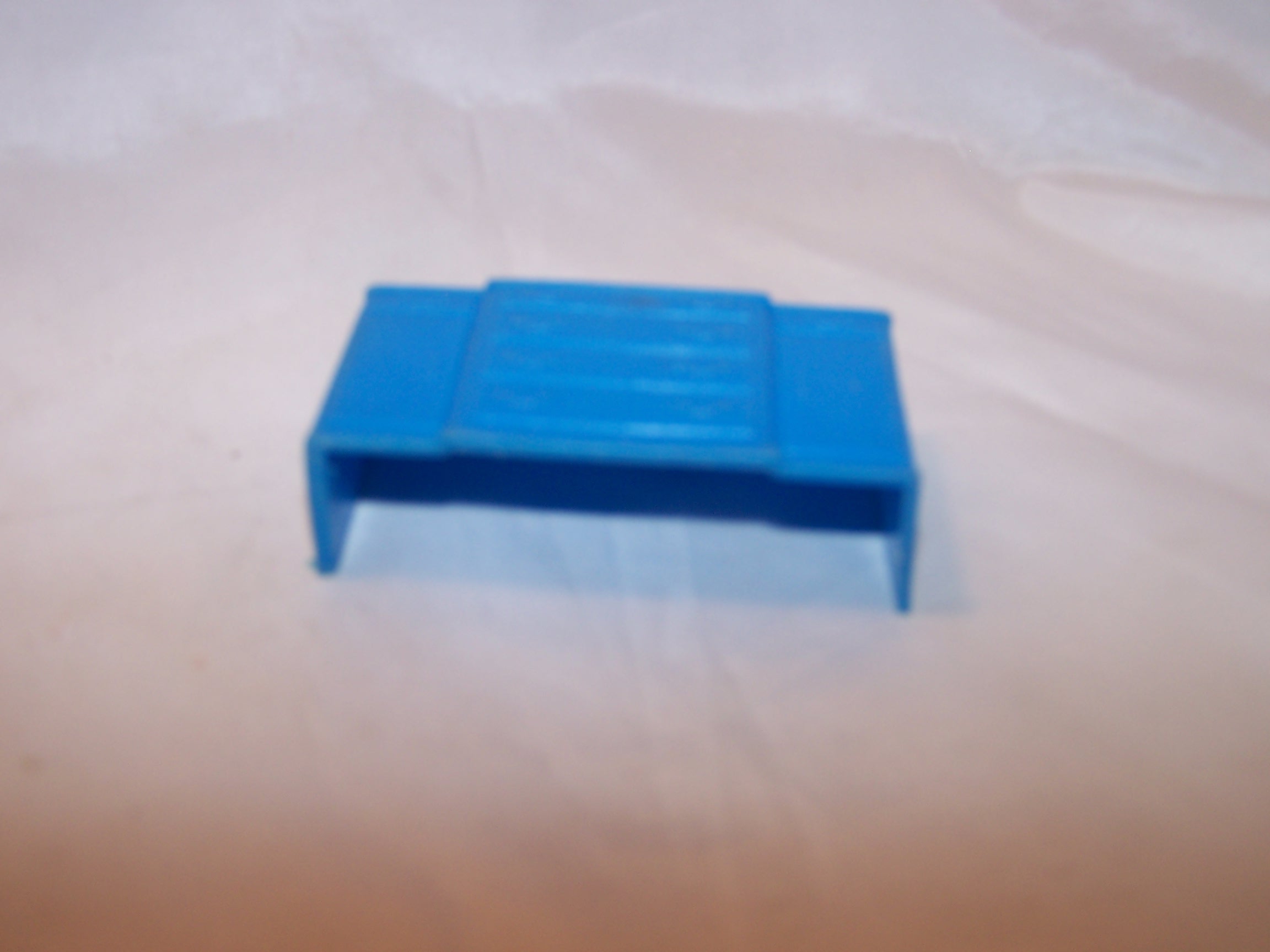 Image 4 of Dollhouse Blue Dresser, Plastic, Vintage