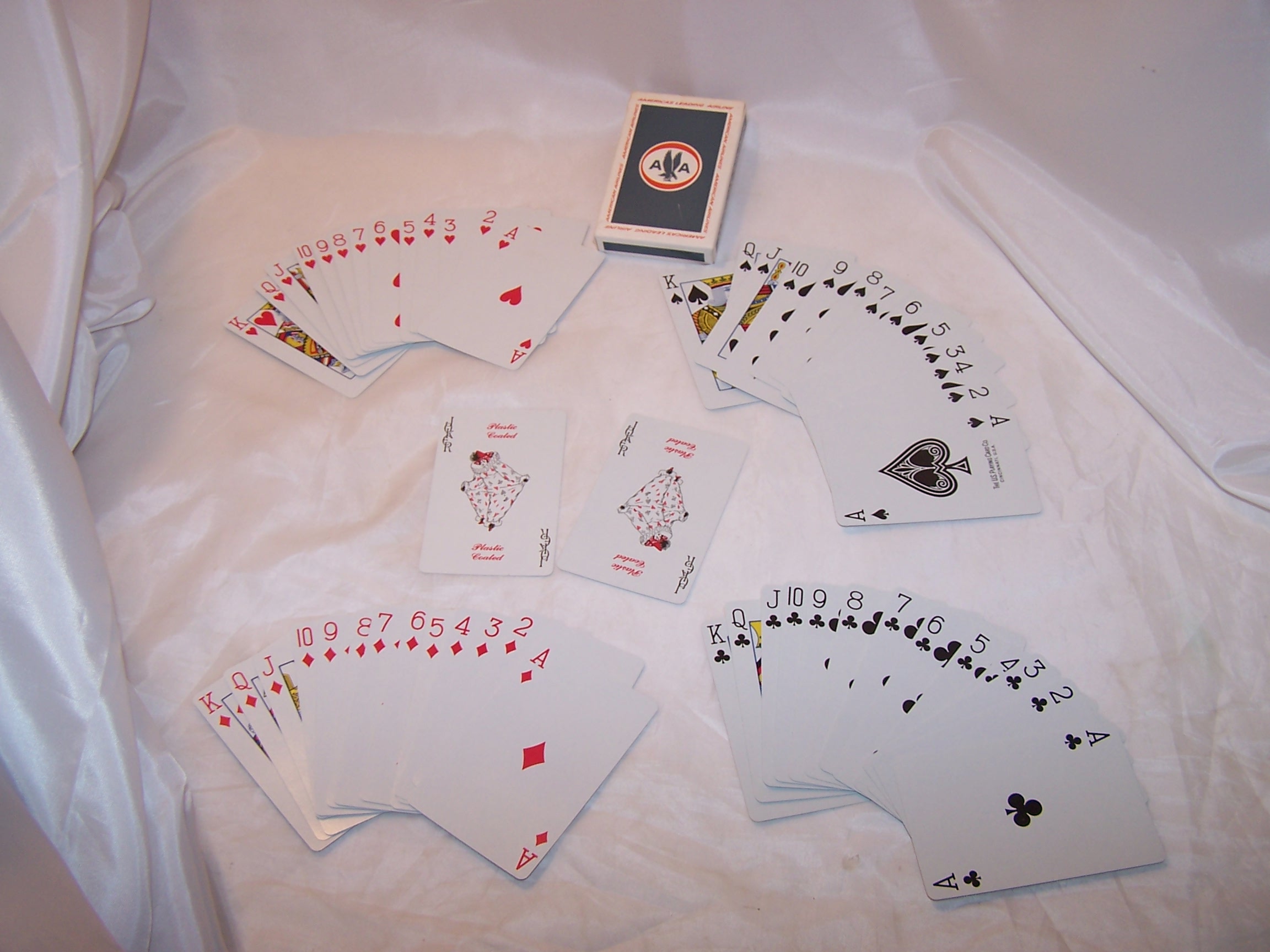 Image 3 of Playing Cards, American Airlines Astrojets, Orig Pkg