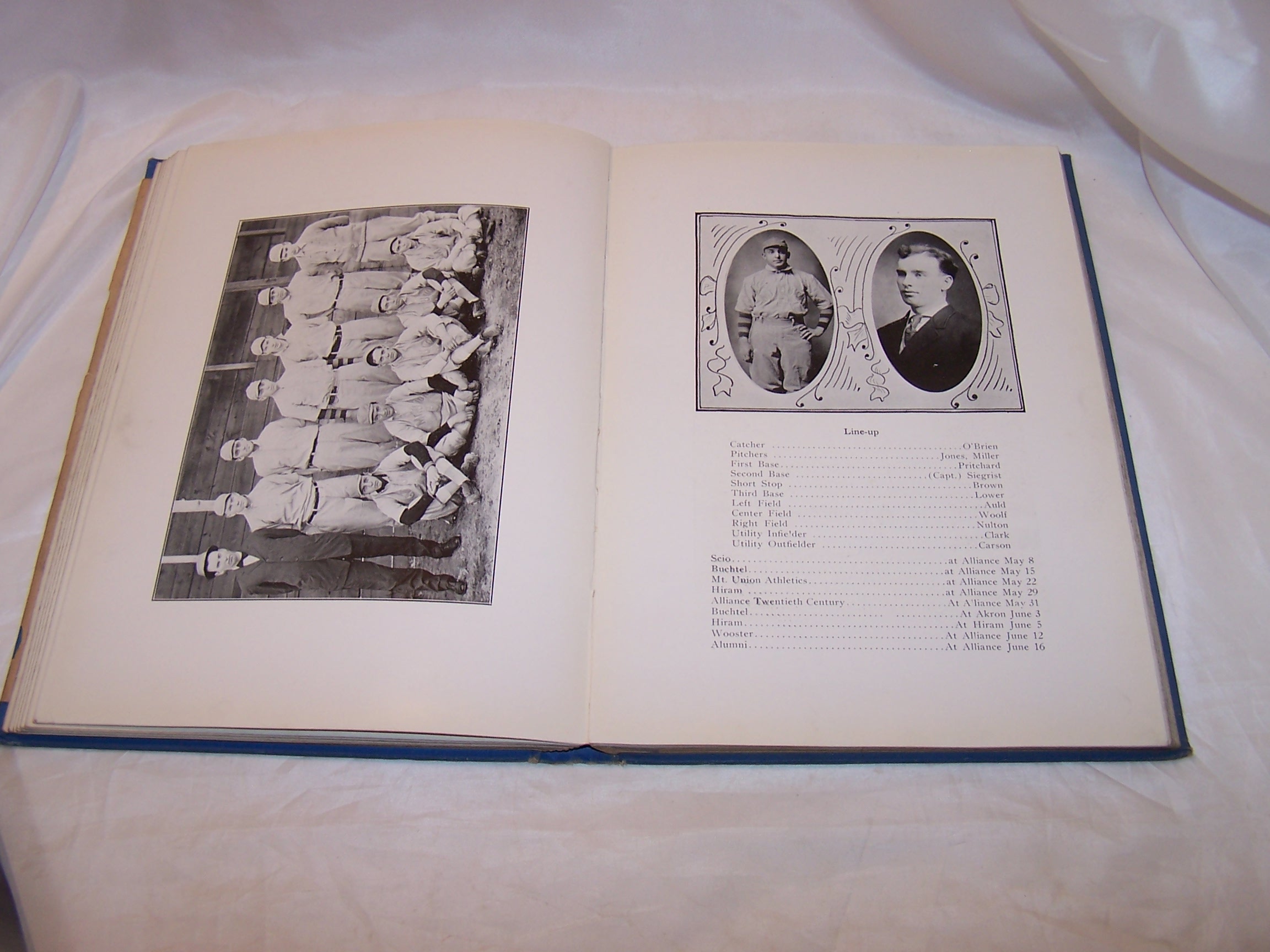 Image 5 of 1909 Mount Union College Yearbook, Alliance OH w Bonus