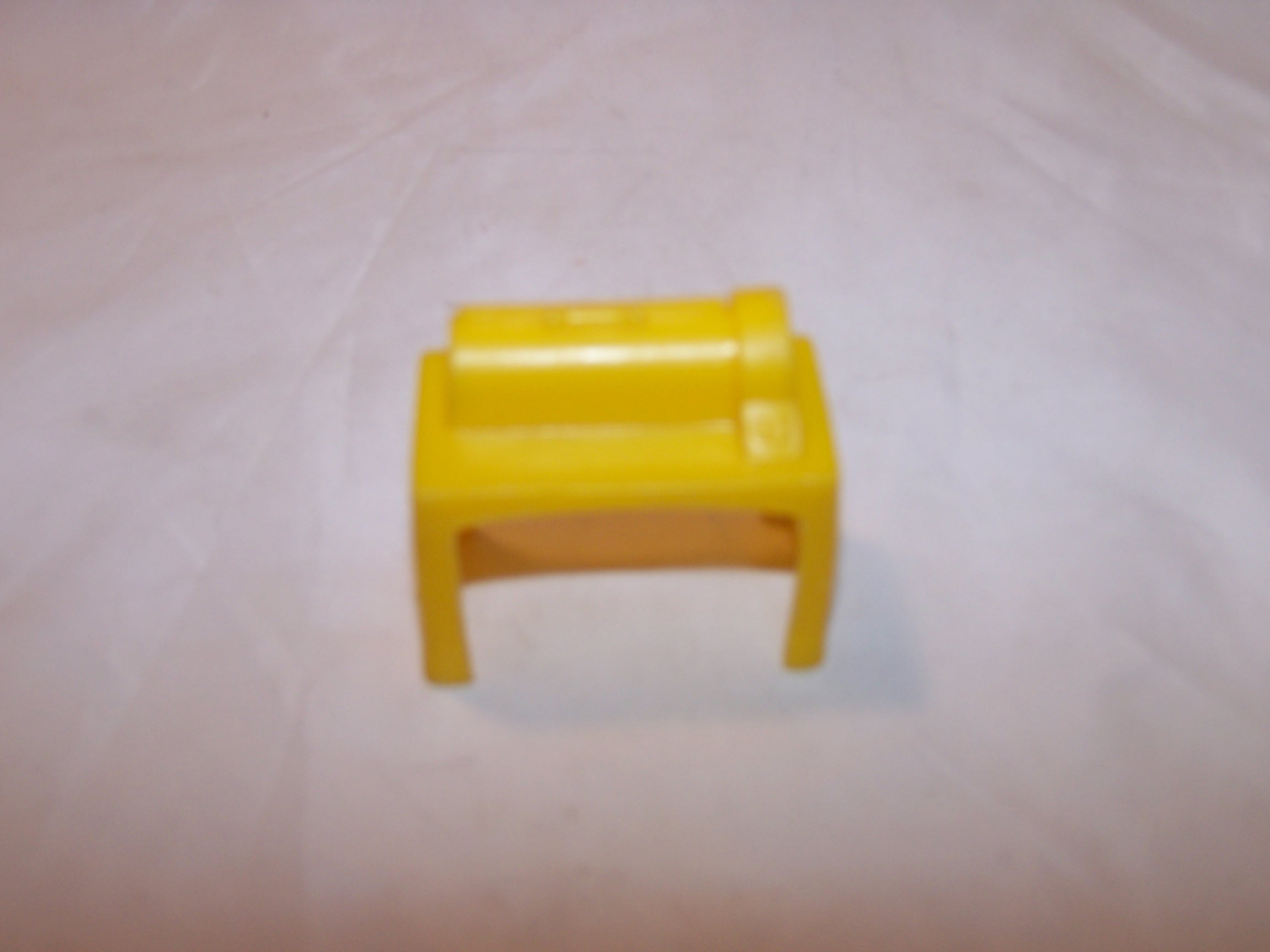 Dollhouse Yellow Appliance Table, Plastic, Vintage