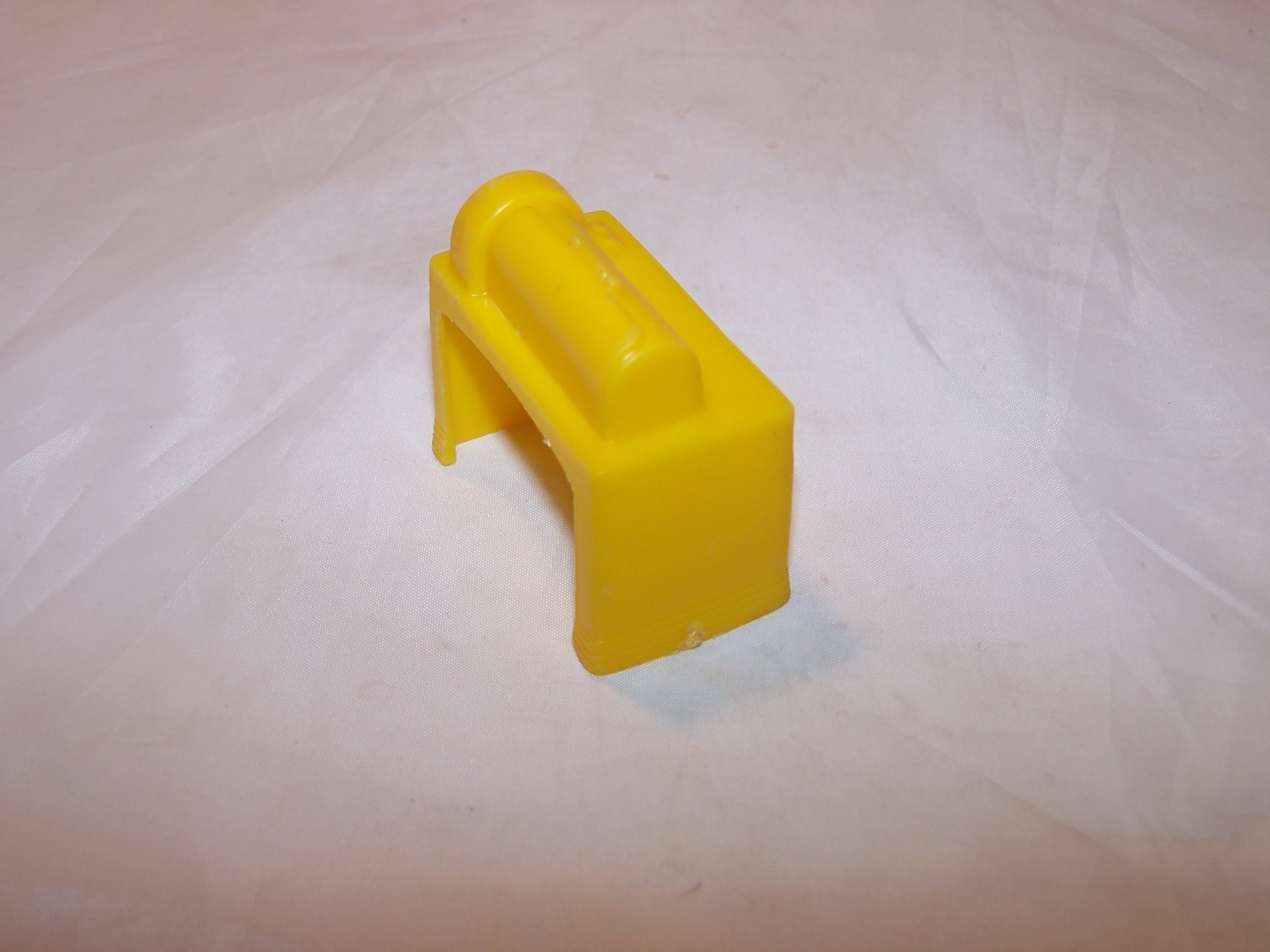 Image 3 of Dollhouse Yellow Appliance Table, Plastic, Vintage