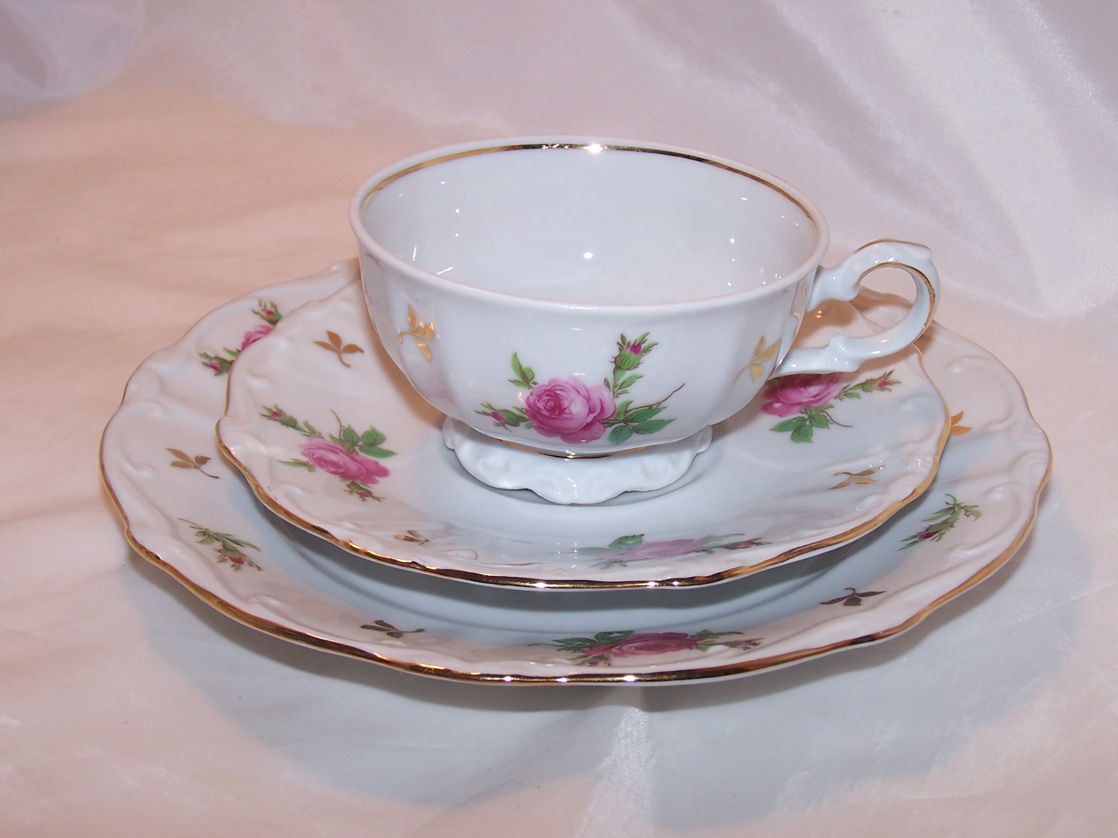 Bareuther Bavaria Dessert Service for 8, Germany, ca 1931 to 1950