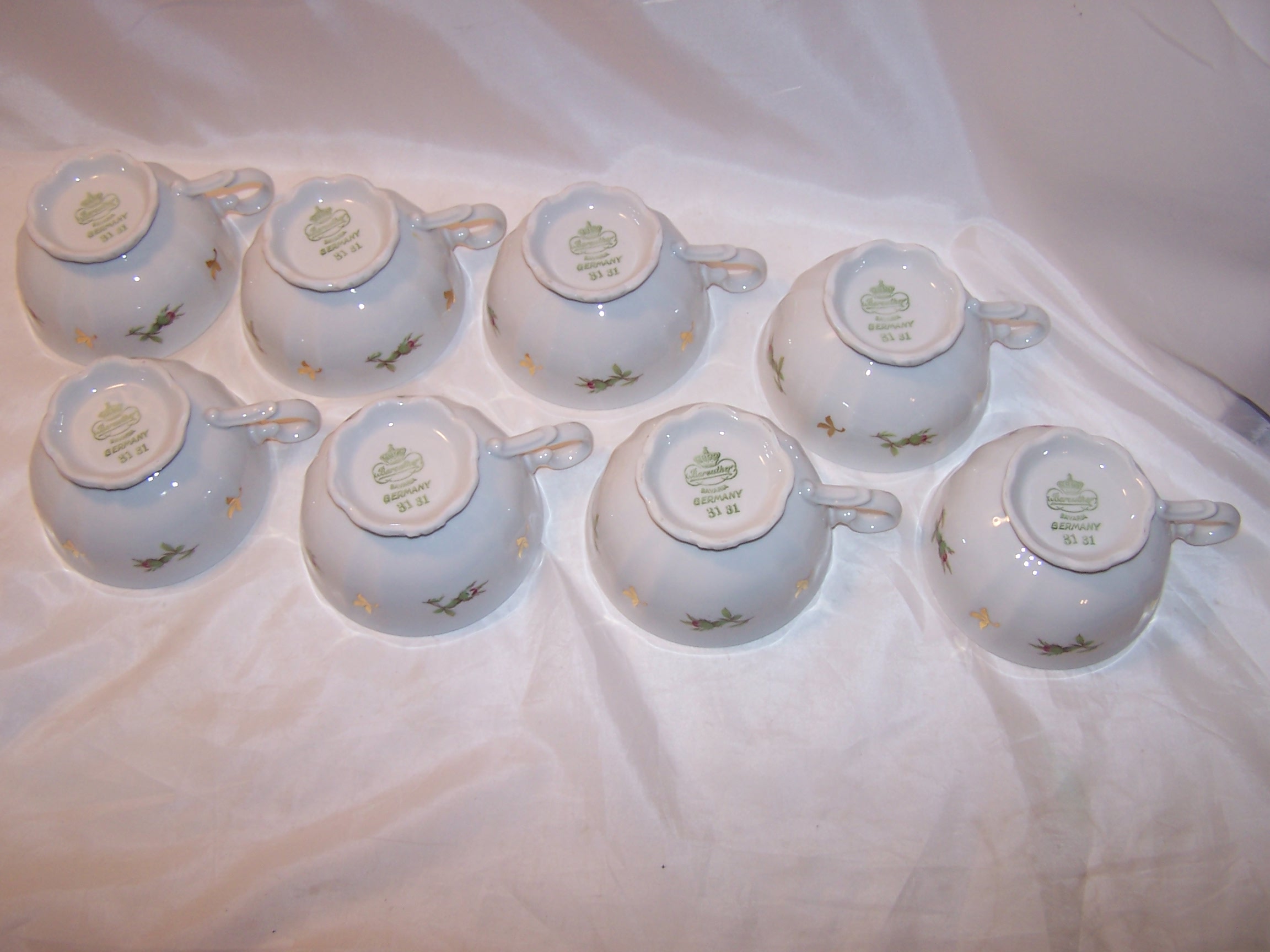 Image 6 of Bareuther Bavaria Dessert Service for 8, Germany, ca 1931 to 1950