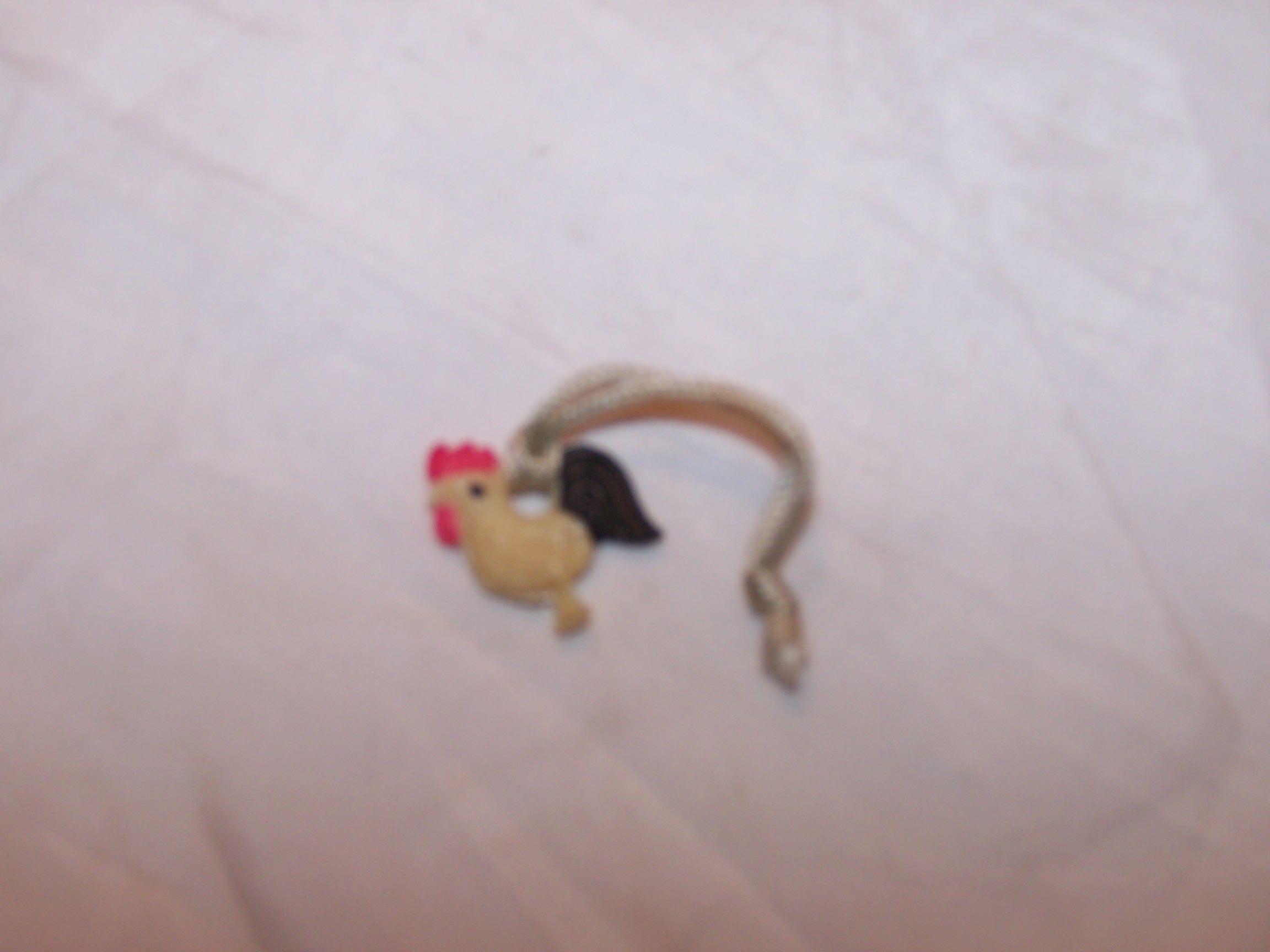 Image 1 of Chicken Gumball Prize, Plastic, Vintage