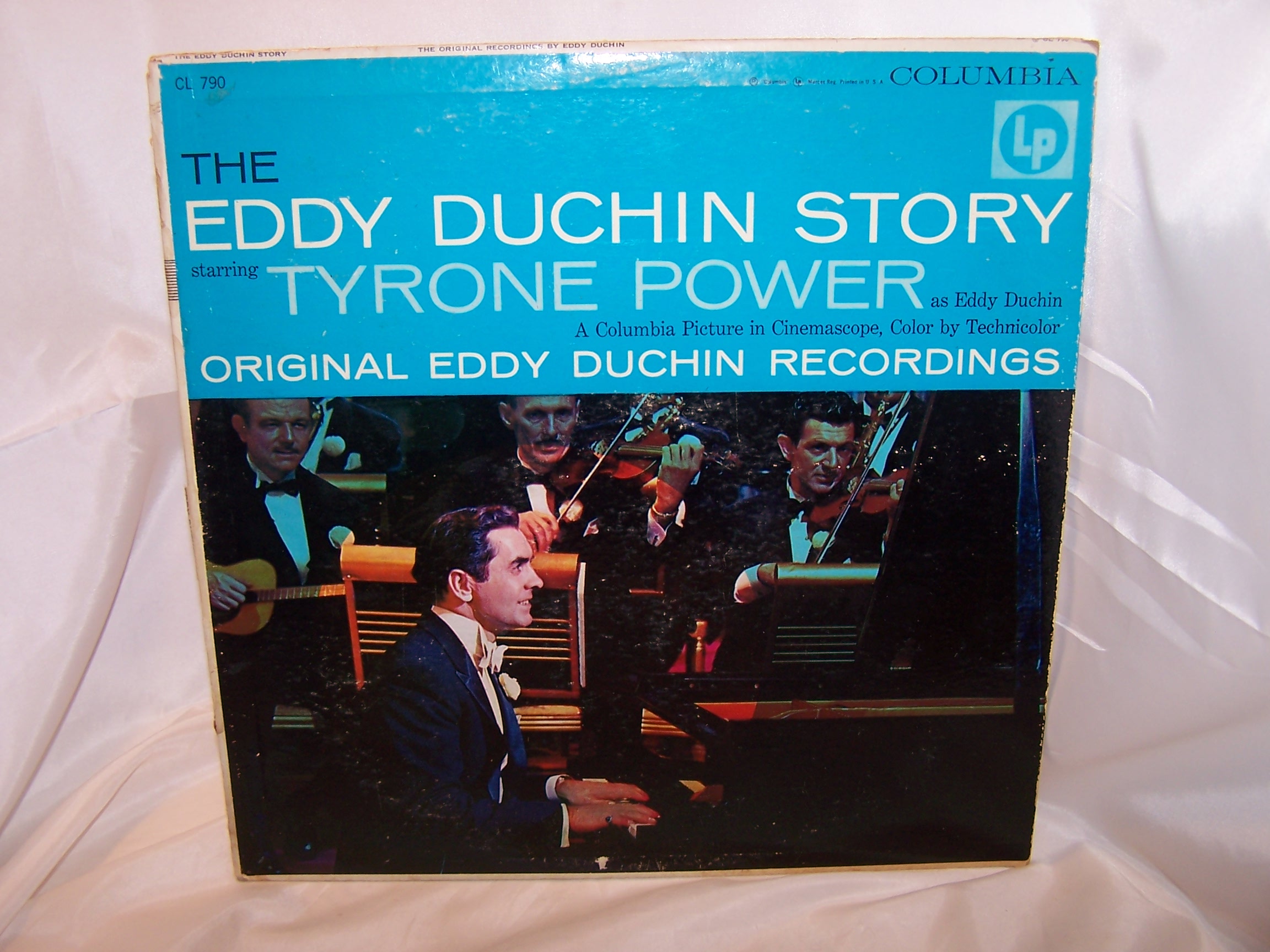 Eddy Duchin Story Record Album, Columbia, Tyrone Power