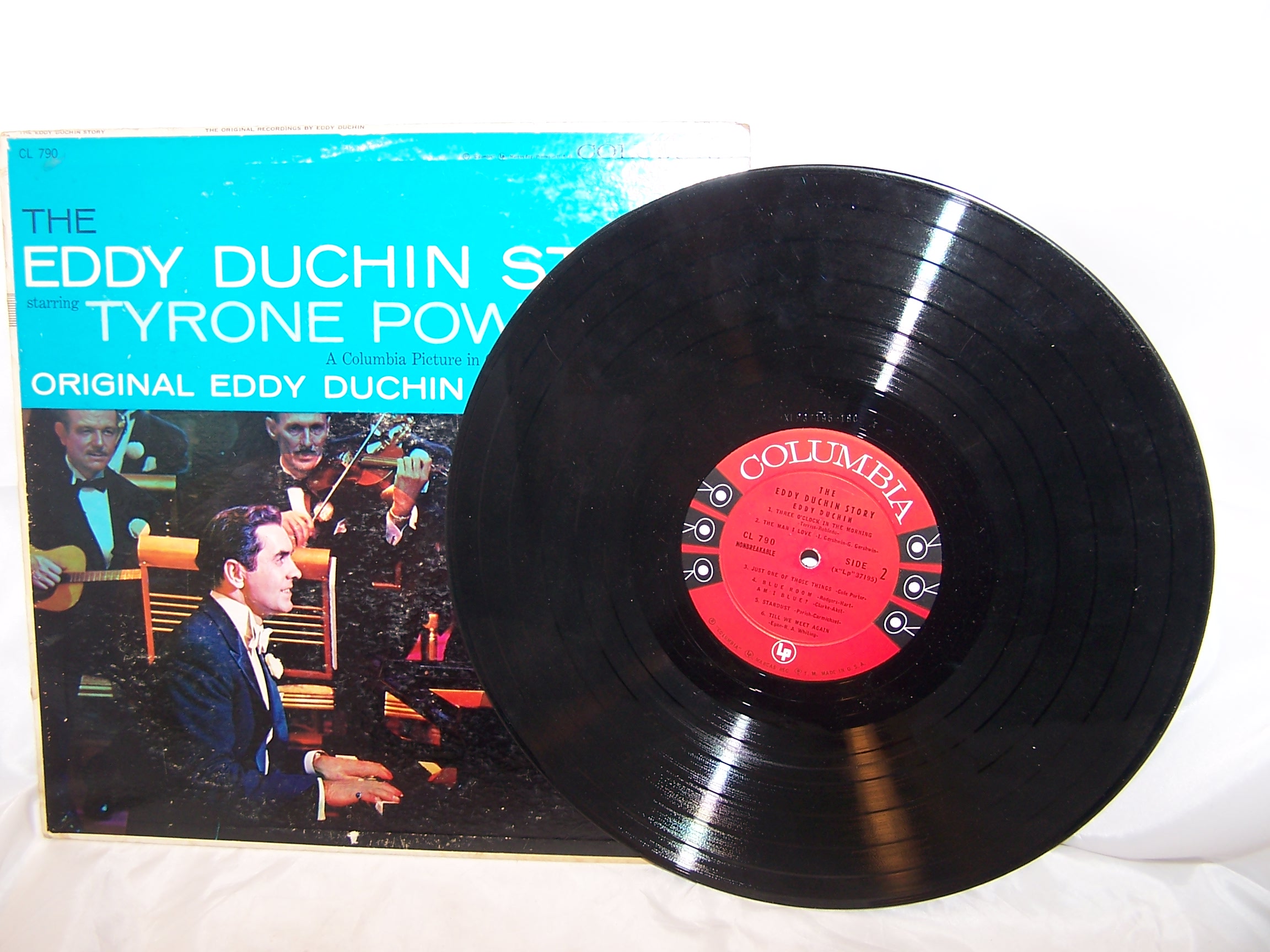 Image 2 of Eddy Duchin Story Record Album, Columbia, Tyrone Power