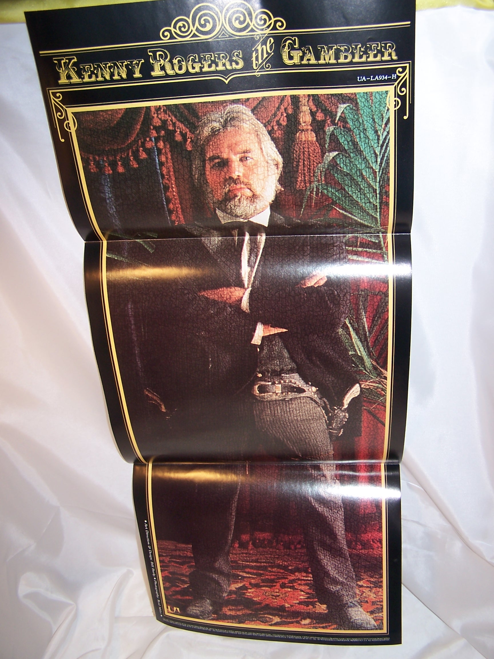 Image 7 of Kenny Rogers The Gambler Record Album, Poster, 1978