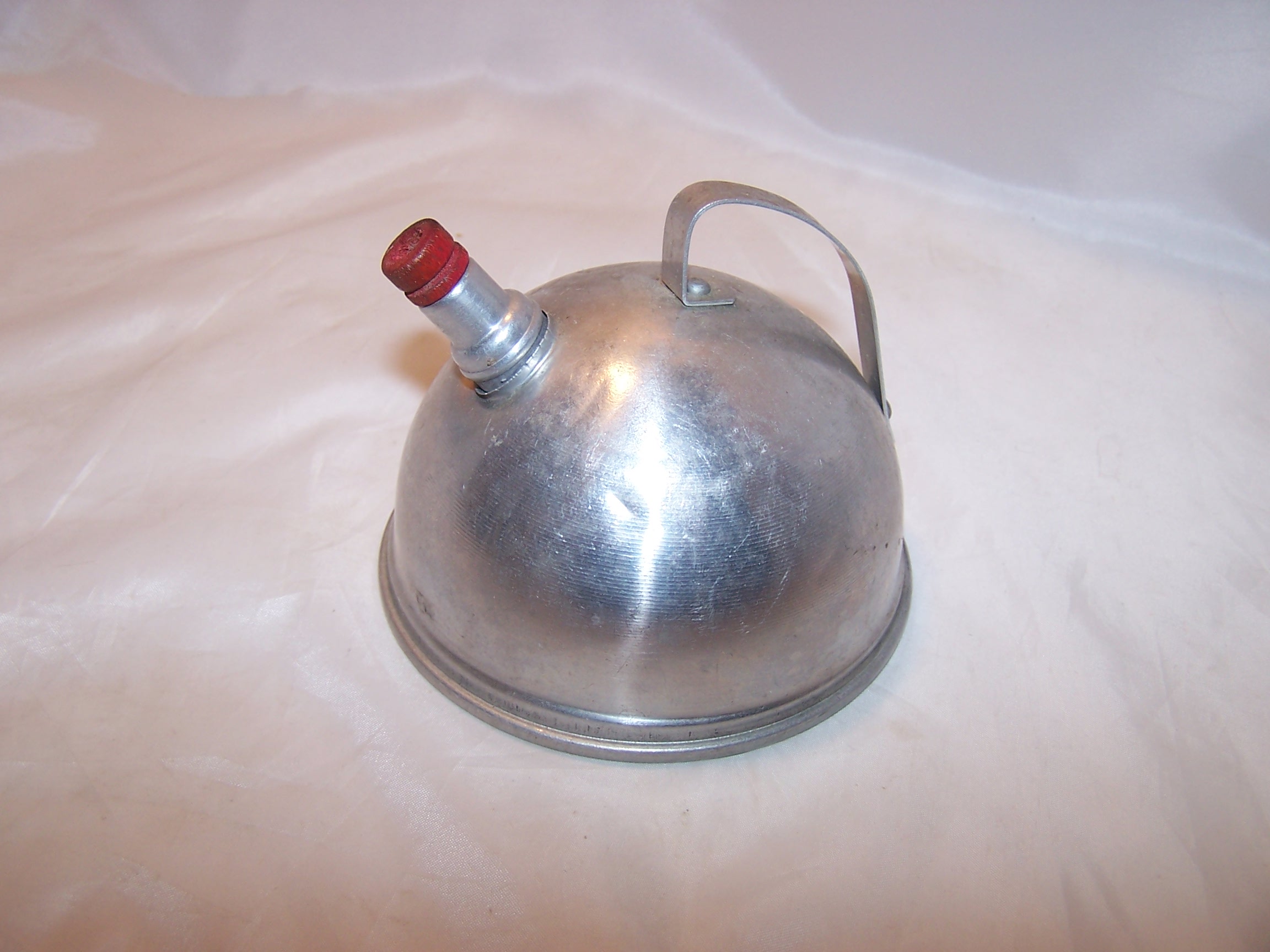 Child's Aluminum Teapot Toy