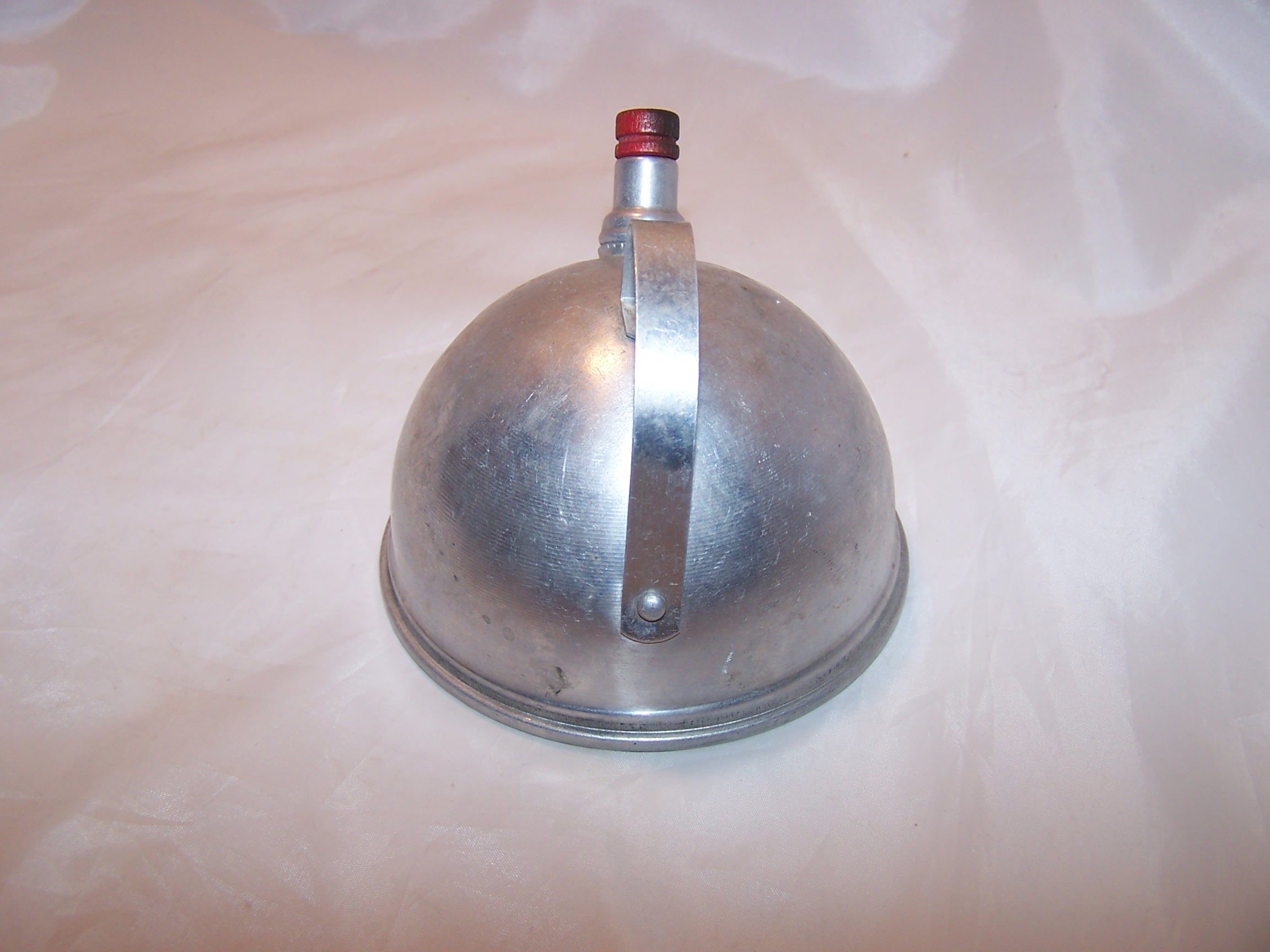 Image 1 of Toy Dome Teapot, Vintage, Aluminum