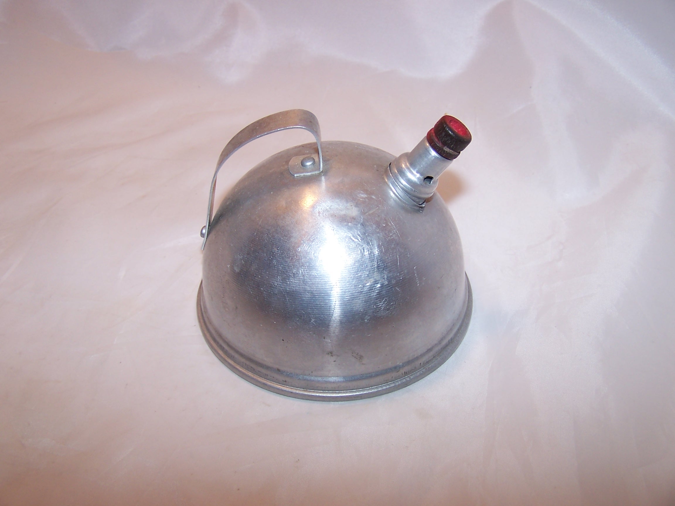 Image 2 of Toy Dome Teapot, Vintage, Aluminum