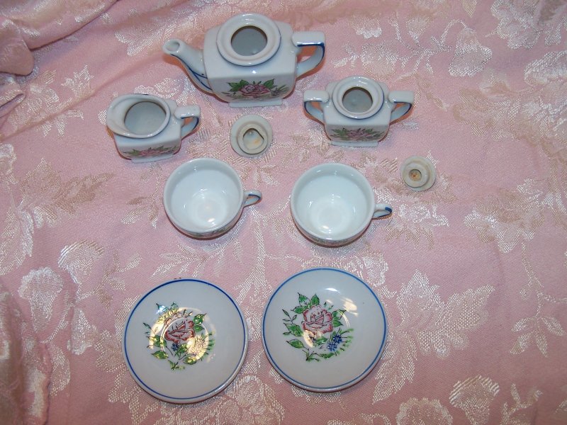 Image 1 of Miniature Tea Set, Made in Japan, Vintage, Set B