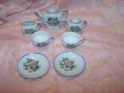 Miniature Tea Set, Made in Japan, Vintage, Set B