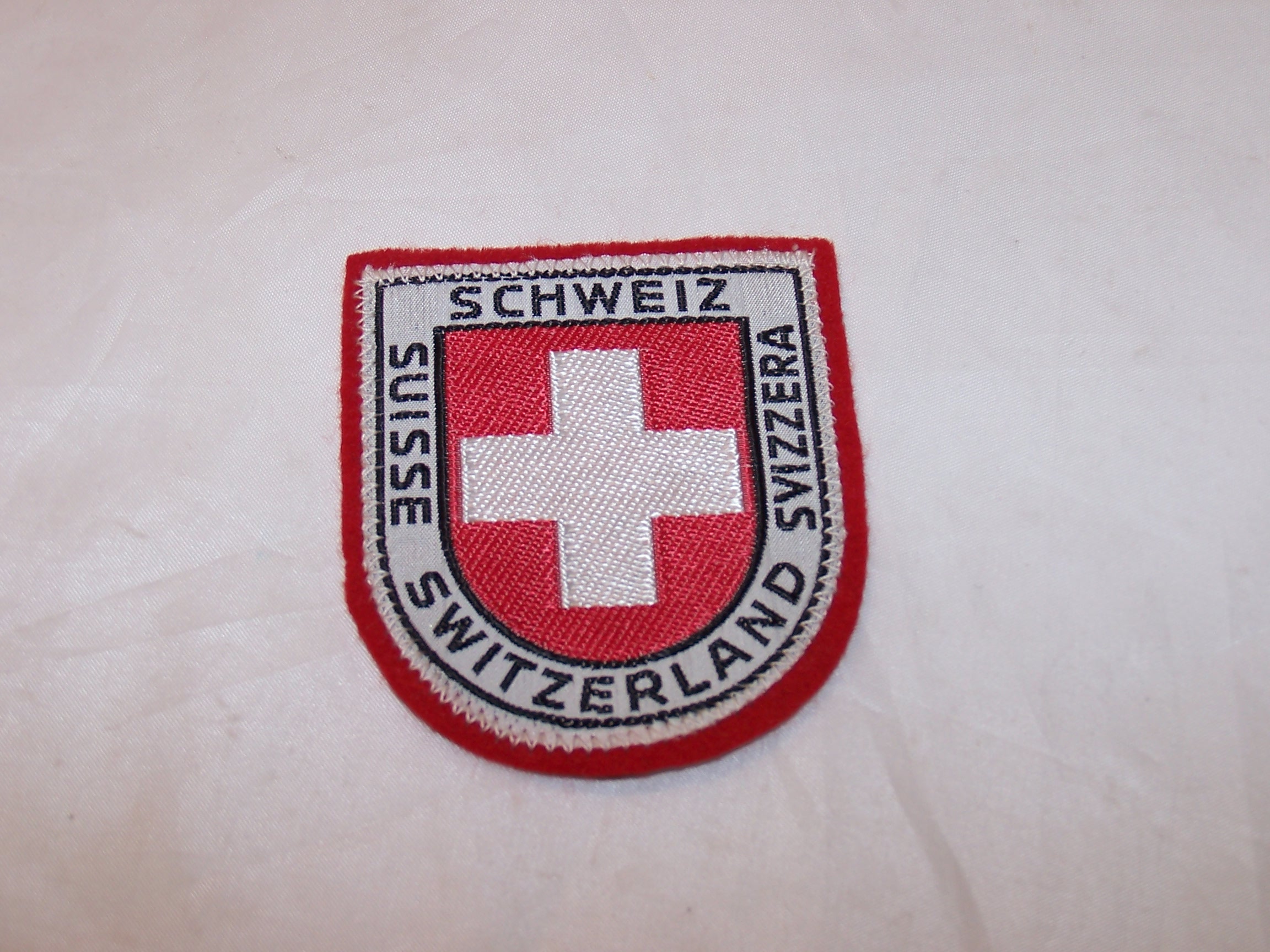 Switzerland Cloth Patch