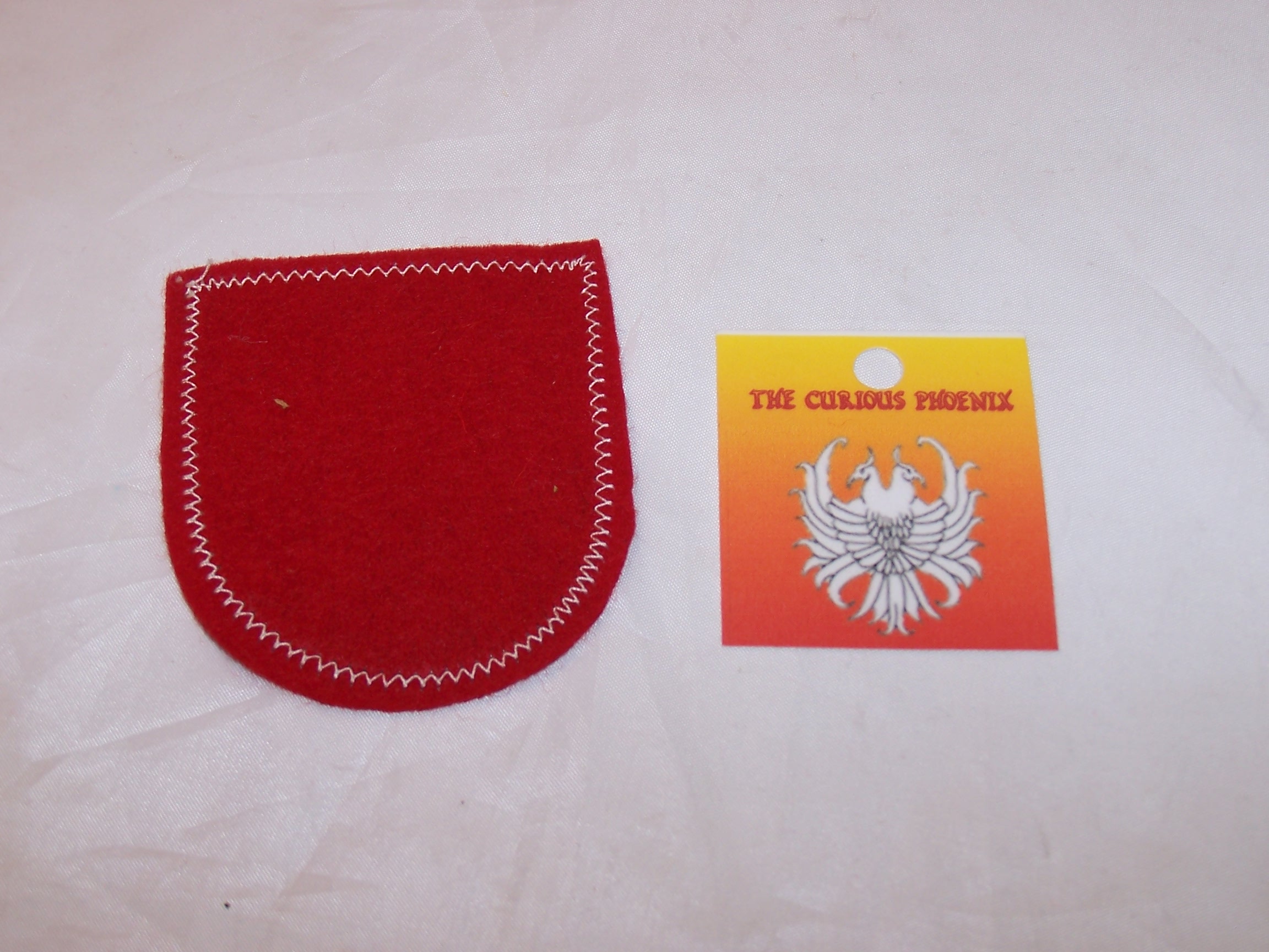 Image 1 of Switzerland Cloth Patch, White Cross on Red Field