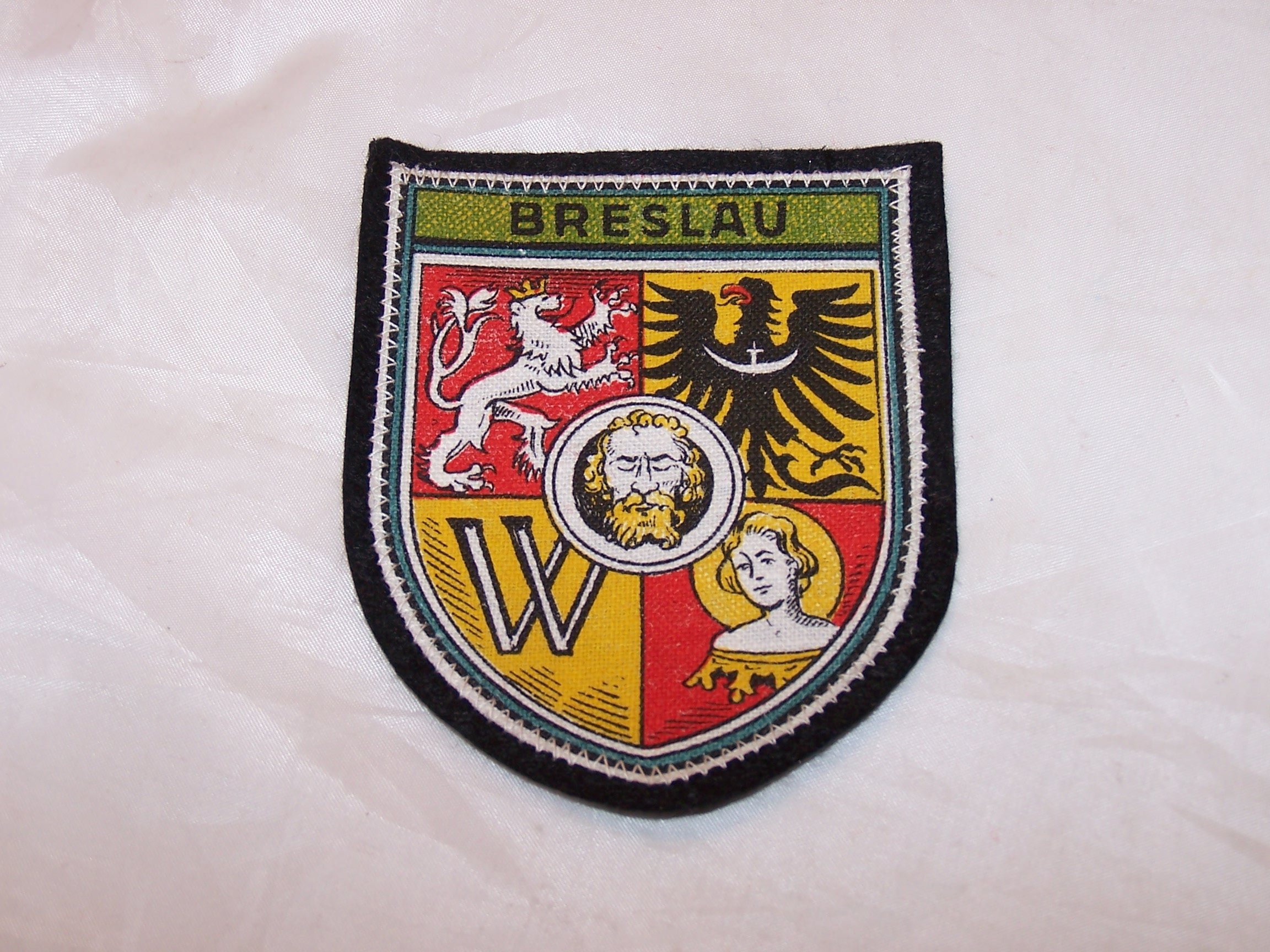 Oberammergau, Bavaria, Germany Cloth Patch, Vintage