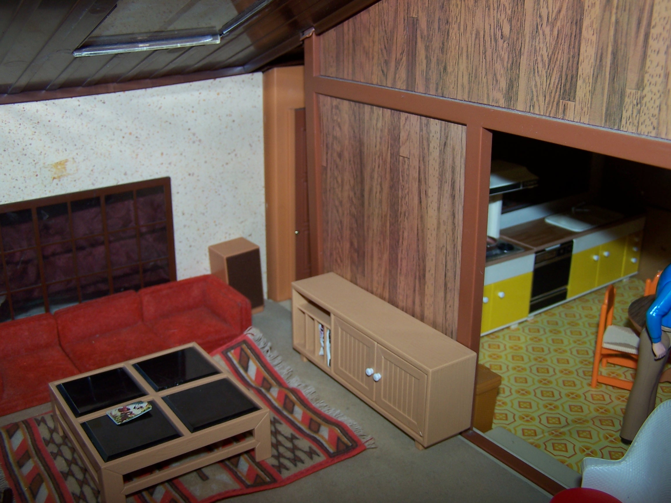 Image 13 of Dollhouse w Family, Furniture, Tomy